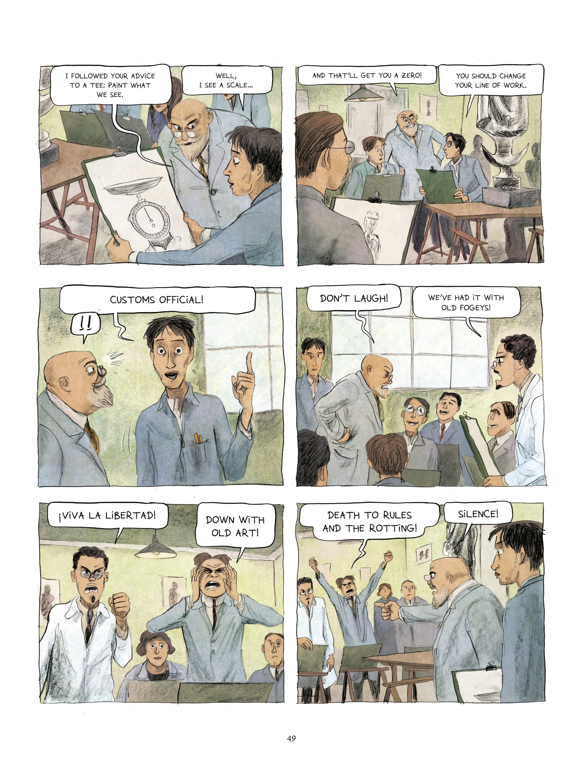Read online Dalí: Before Gala comic -  Issue # TPB - 51
