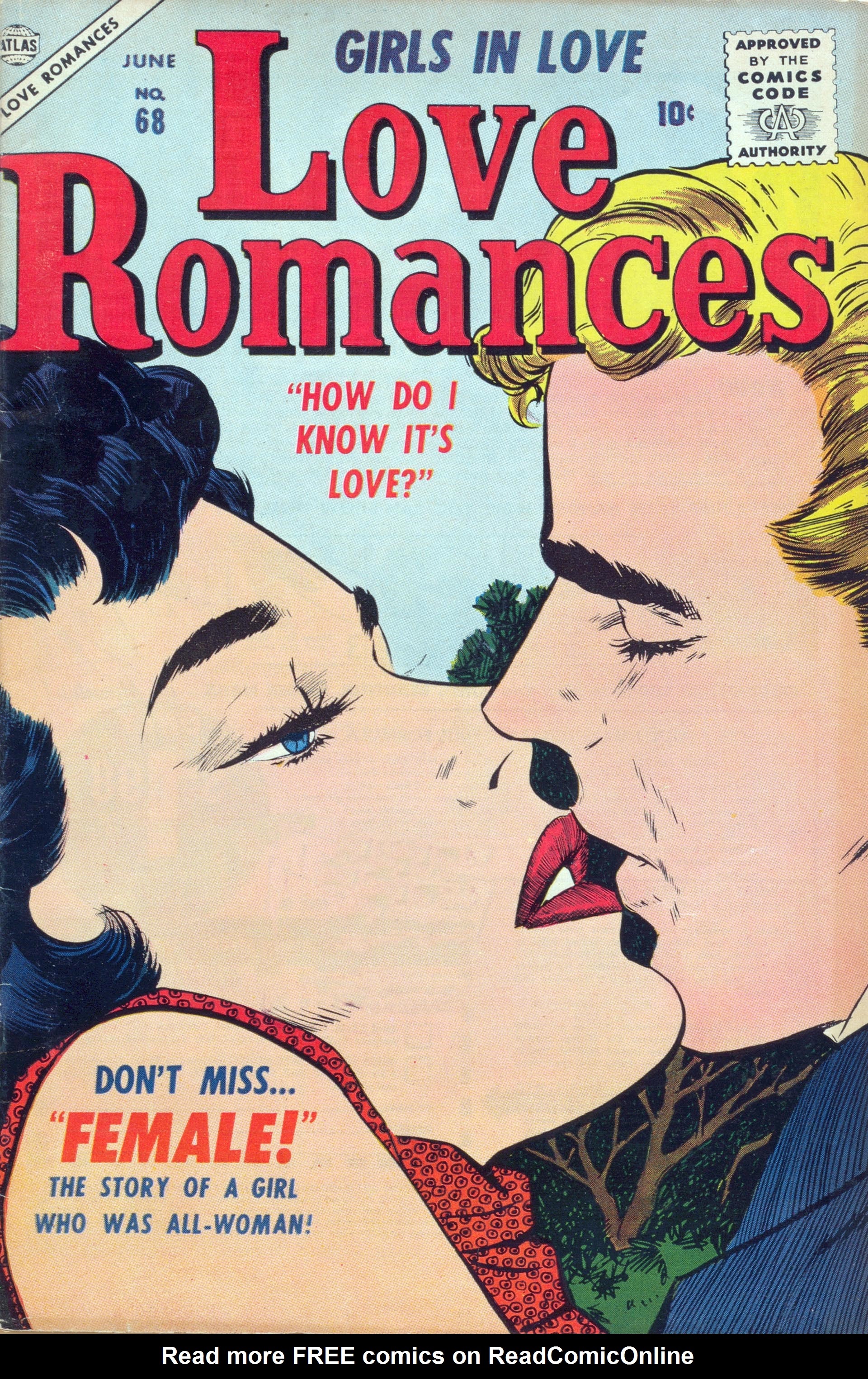 Read online Love Romances comic -  Issue #68 - 1