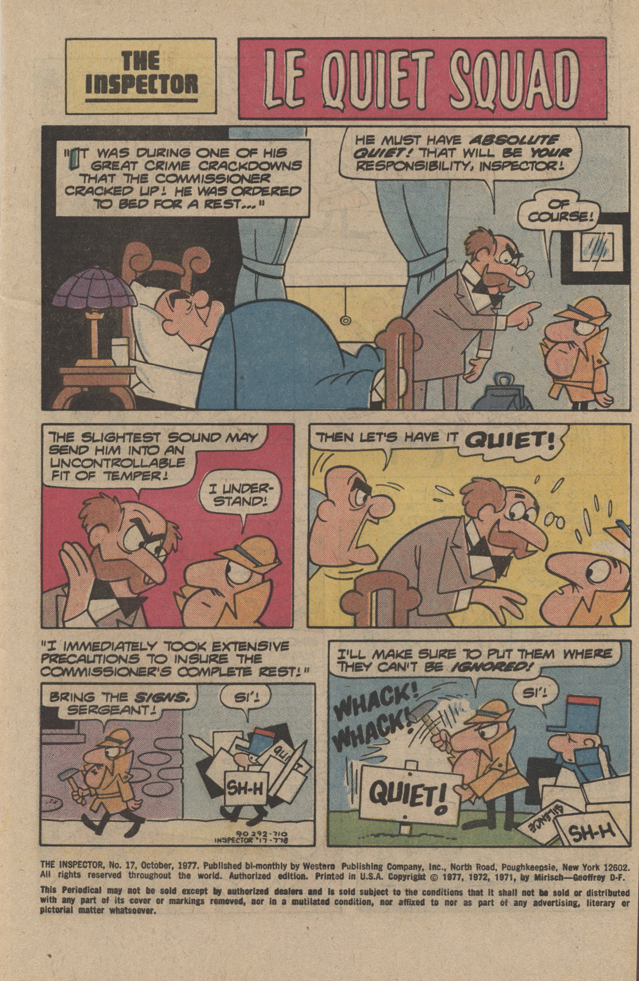 Read online The Inspector (1974) comic -  Issue #17 - 3