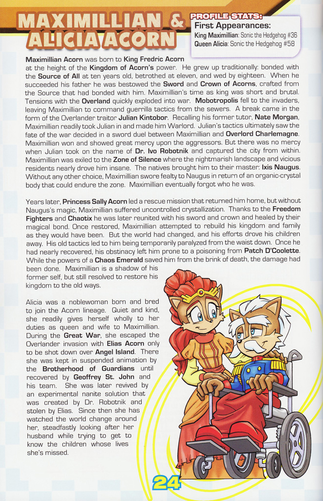 Read online Sonic the Hedgehog: The Complete Sonic Comic Encyclopedia comic -  Issue # TPB - 26