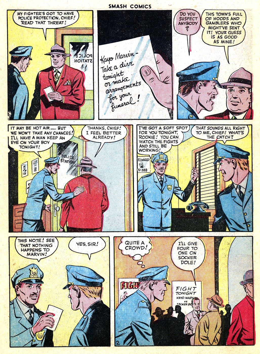 Read online Smash Comics comic -  Issue #64 - 35