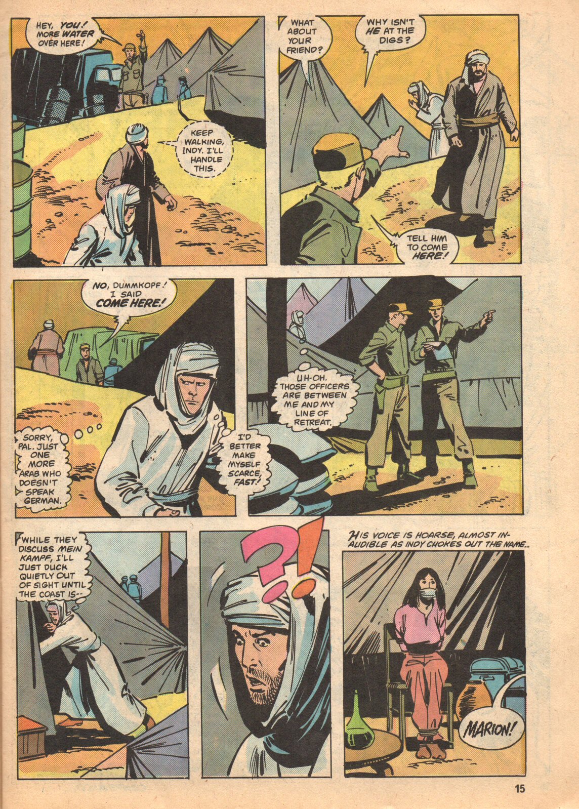 Read online Indiana Jones comic -  Issue #8 - 15