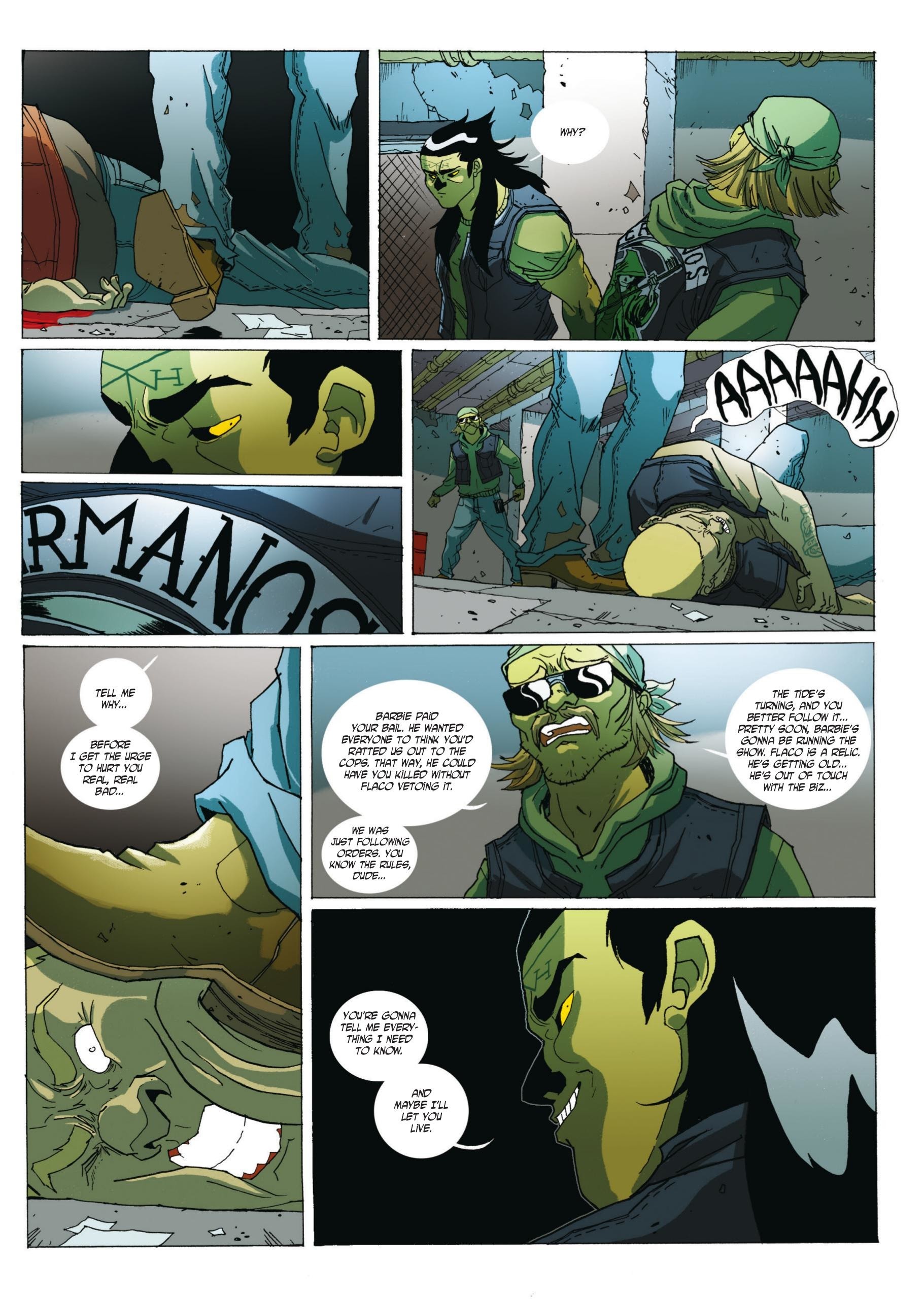 Read online Puta Madre comic -  Issue #4 - 32