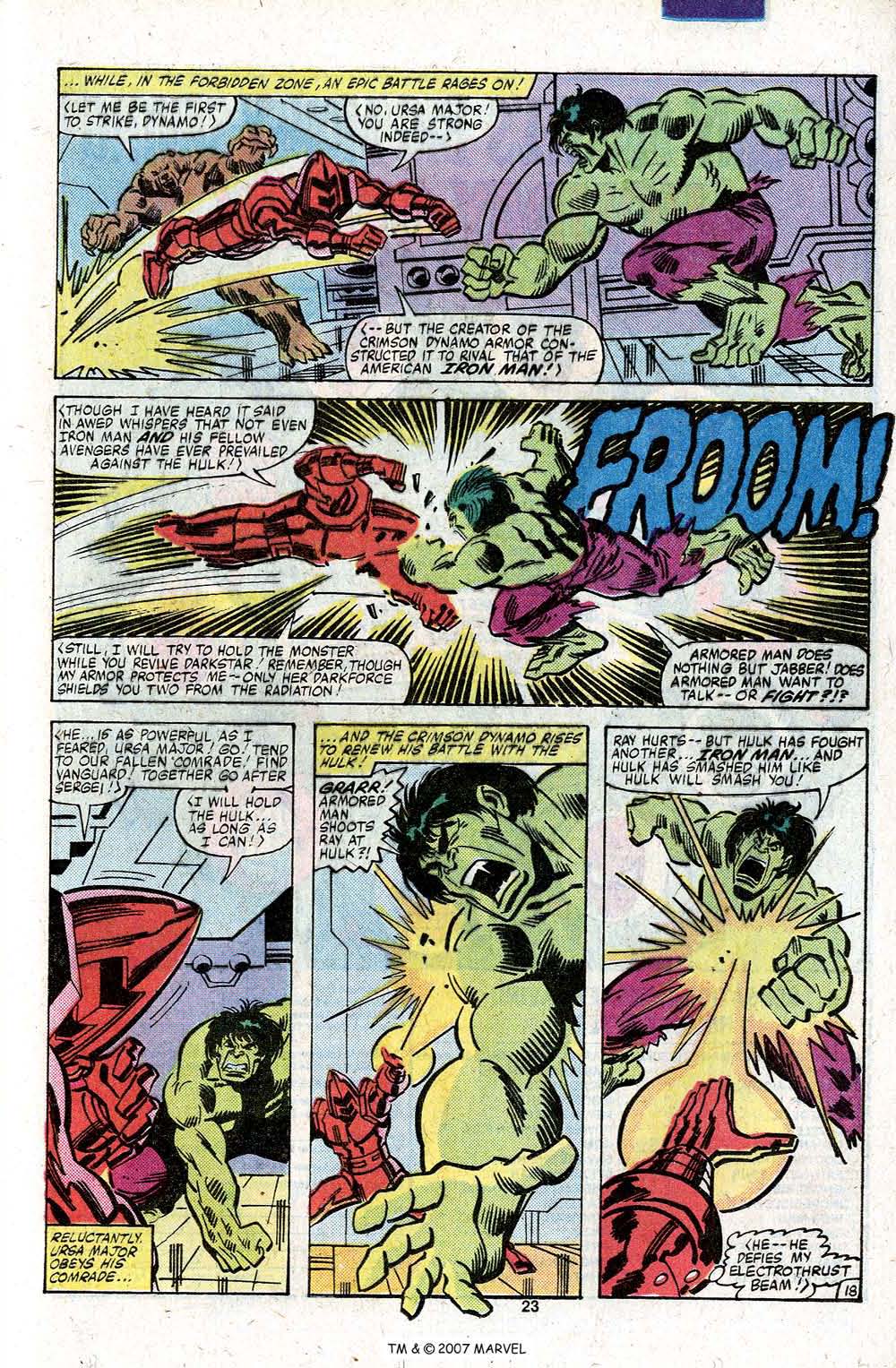 Read online The Incredible Hulk (1968) comic -  Issue #258 - 25