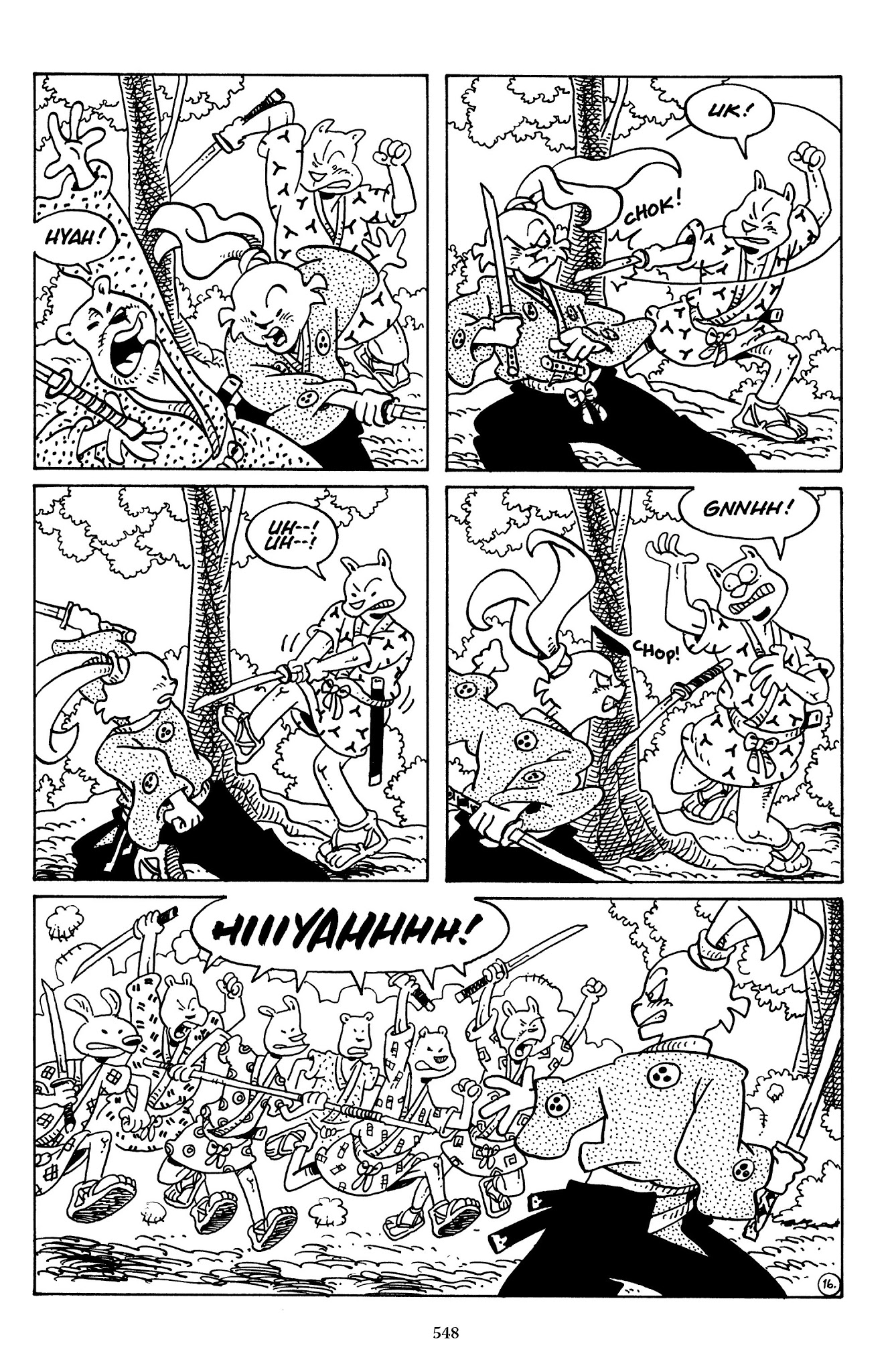 Read online The Usagi Yojimbo Saga comic -  Issue # TPB 7 - 540