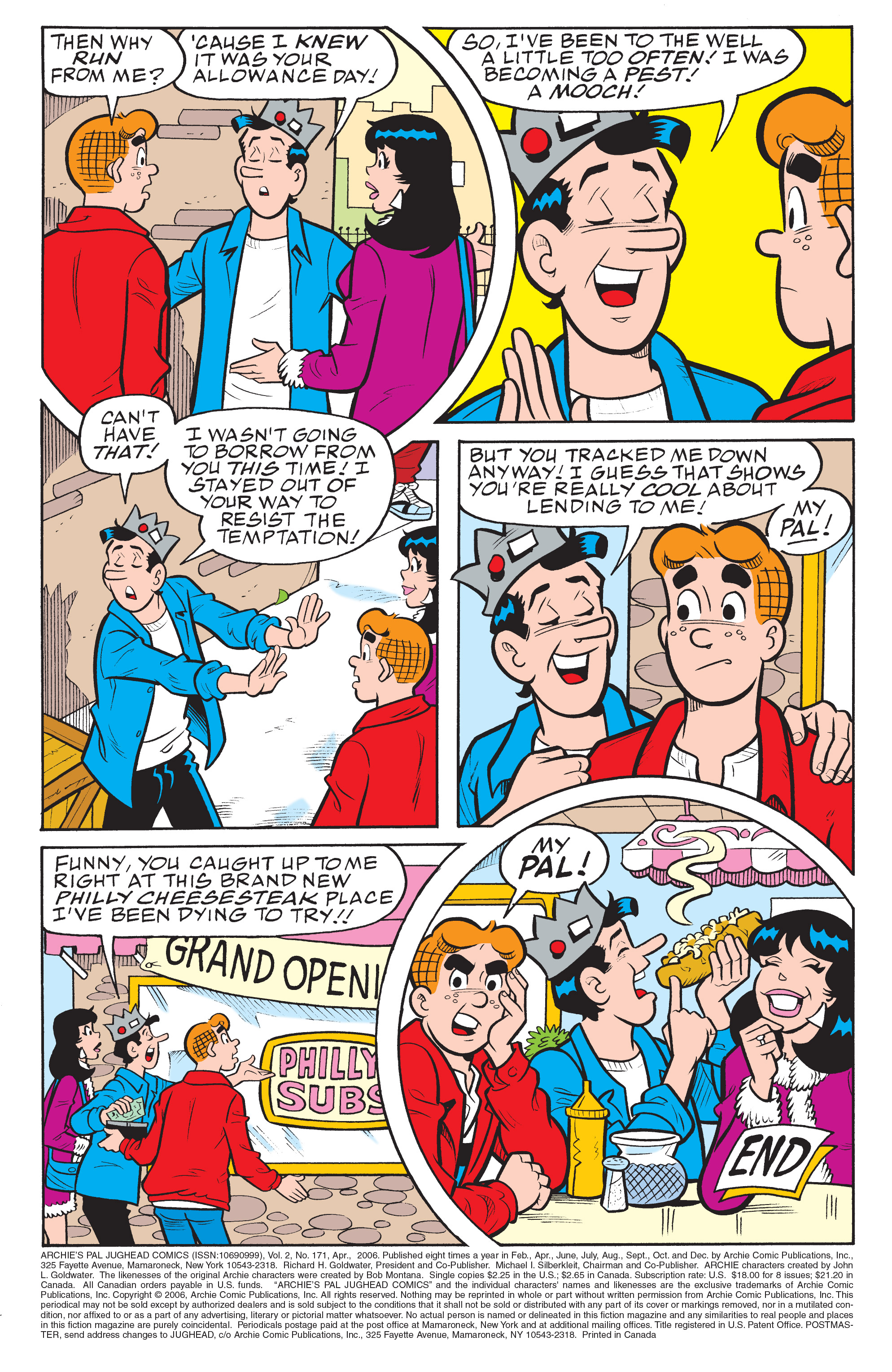 Read online Archie's Pal Jughead Comics comic -  Issue #171 - 24