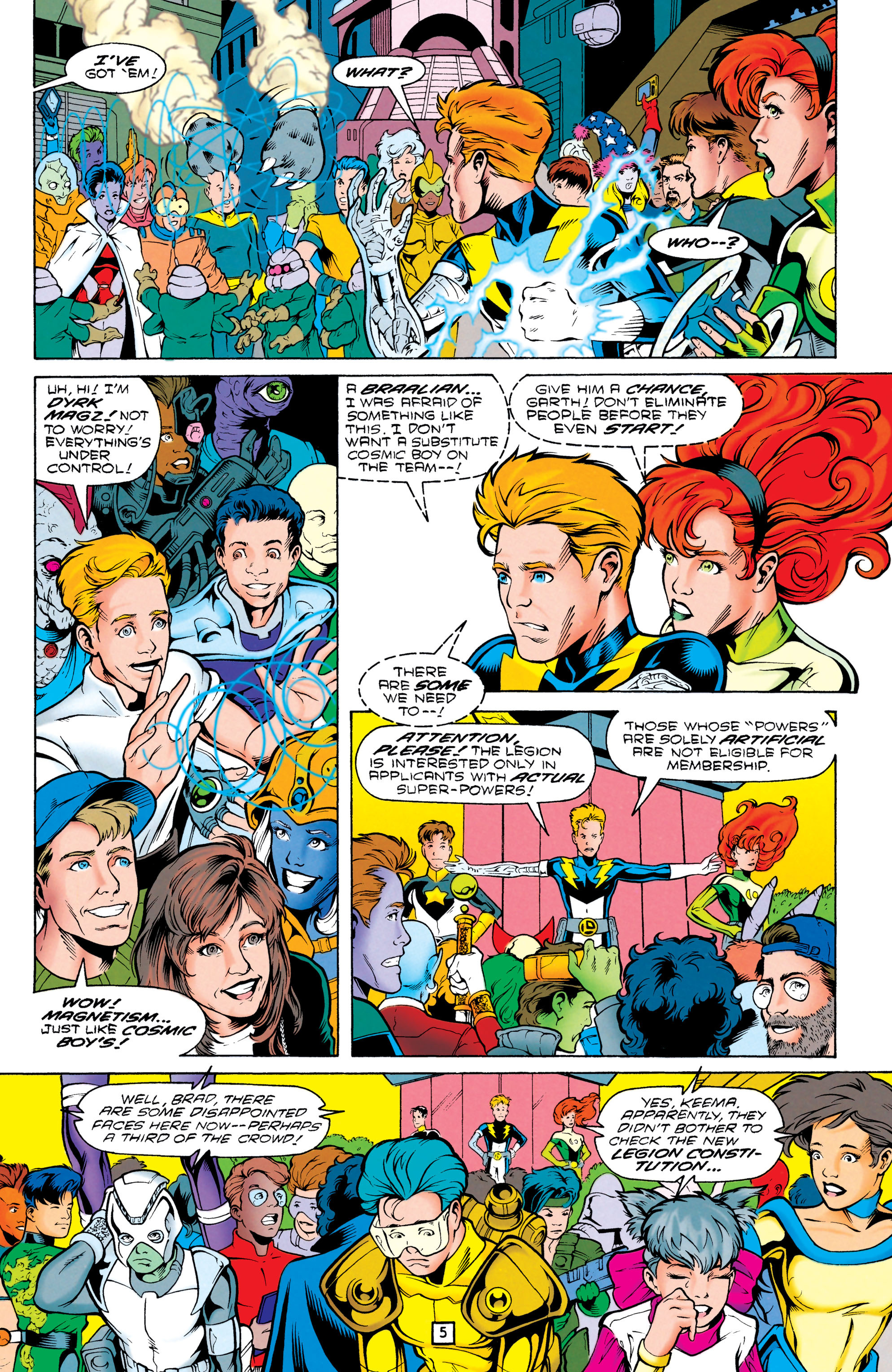 Read online Legionnaires comic -  Issue #43 - 5