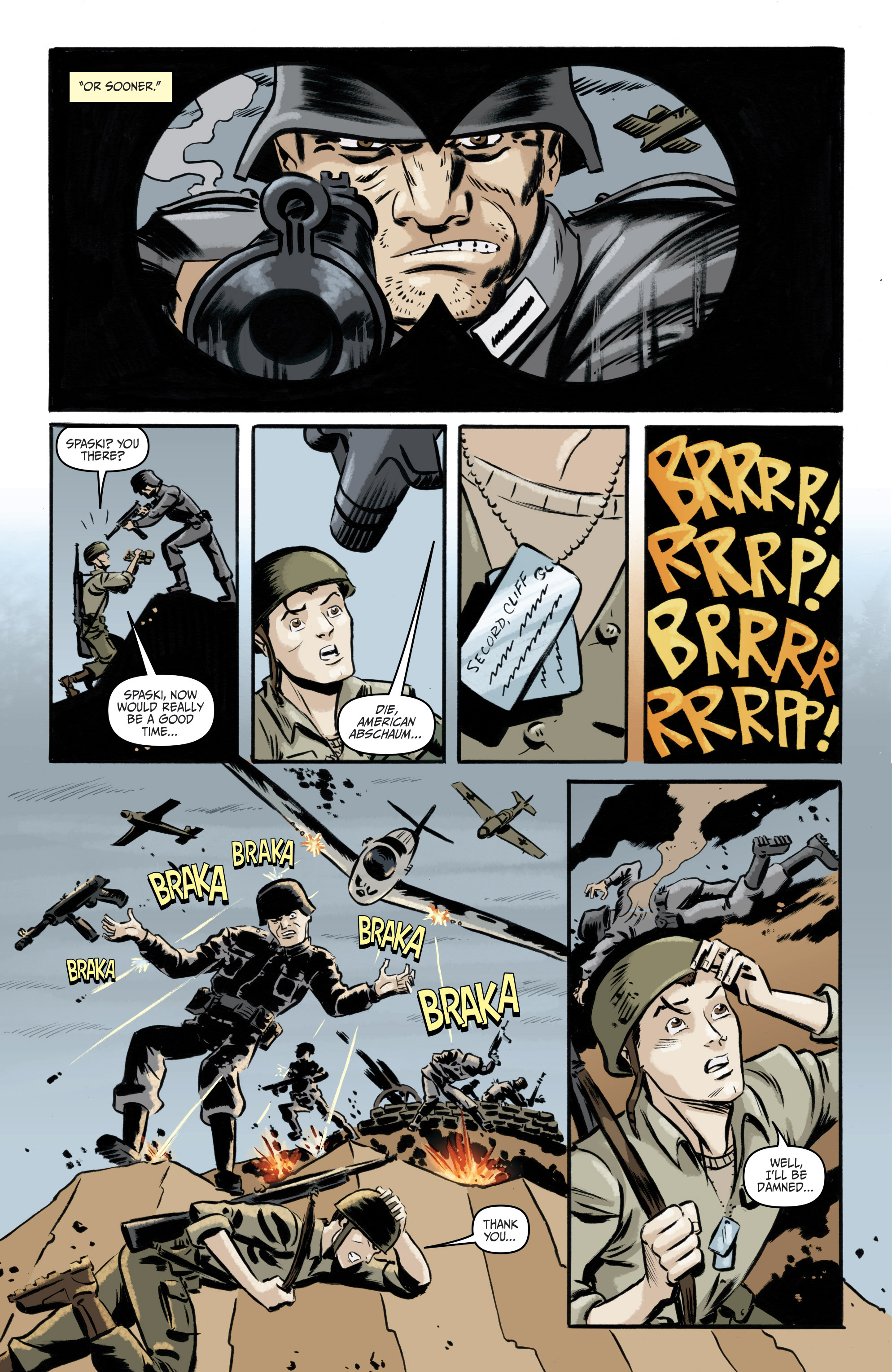 Read online The Rocketeer at War comic -  Issue #1 - 8