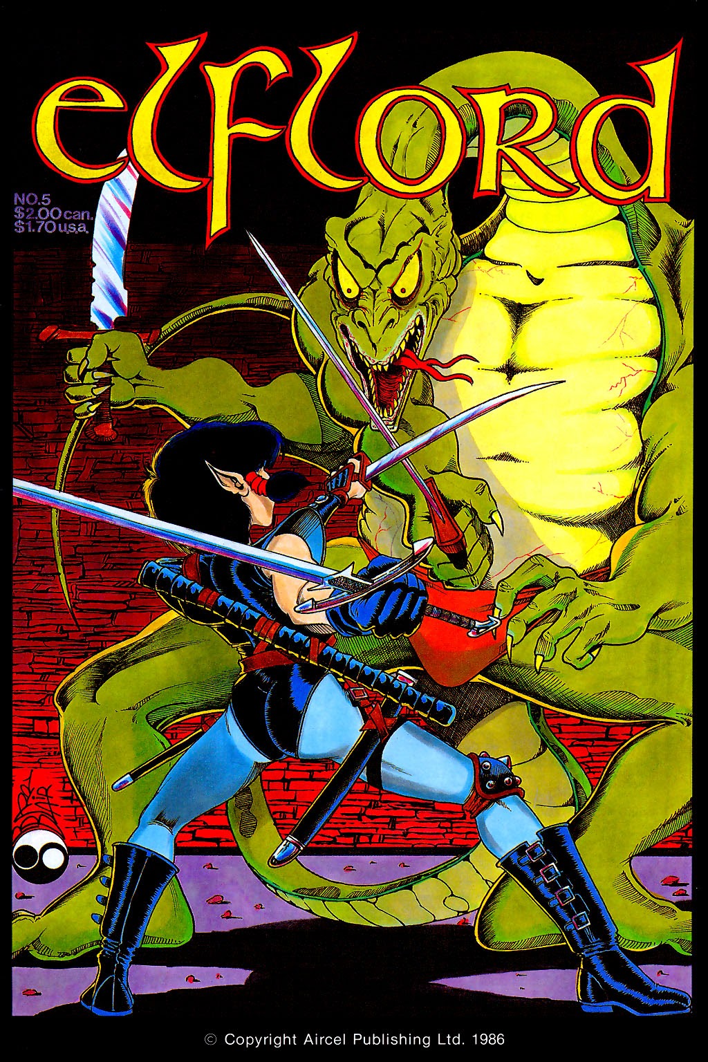 Read online Elflord (1986) comic -  Issue #5 - 1