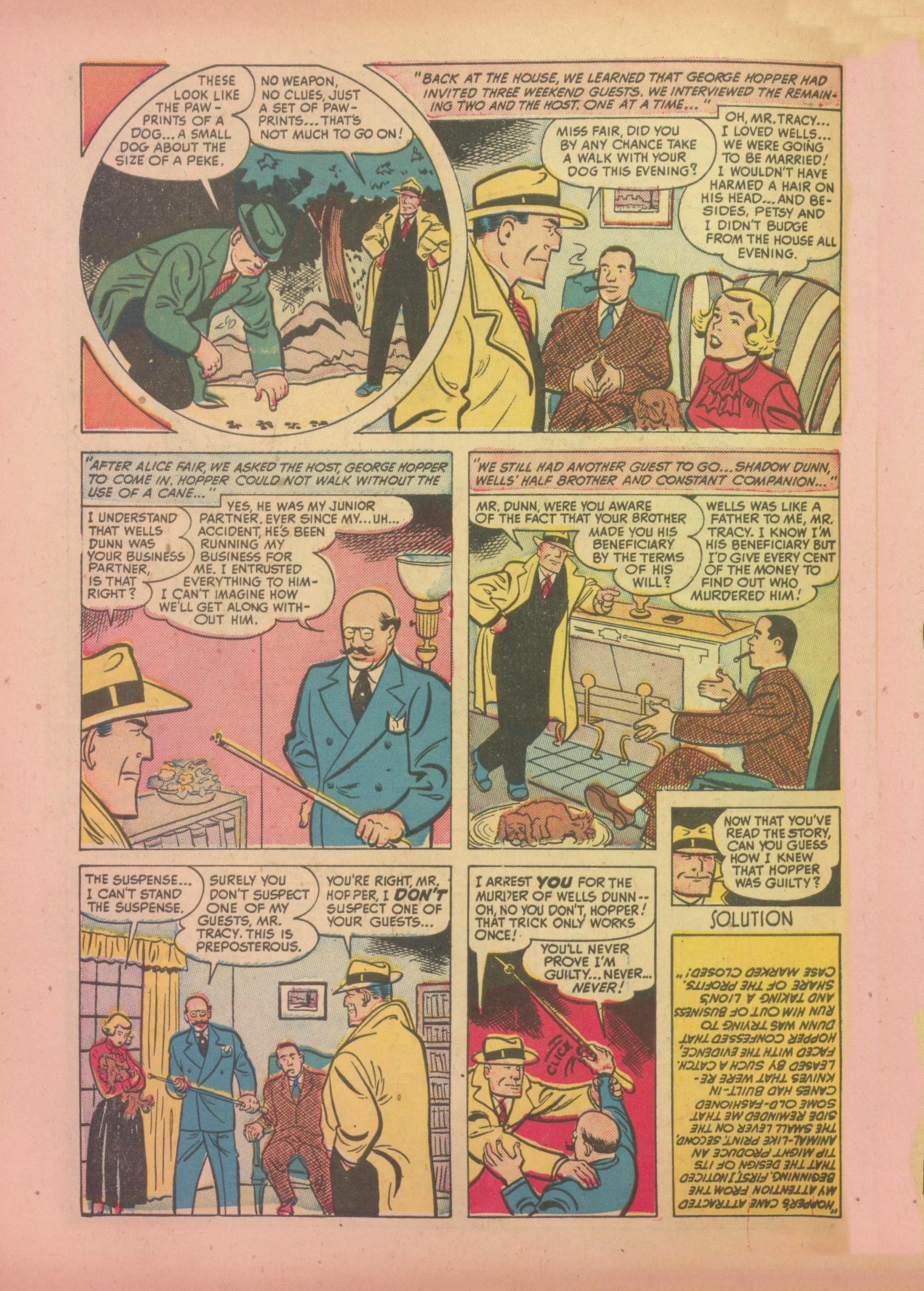 Read online Dick Tracy comic -  Issue #27 - 30