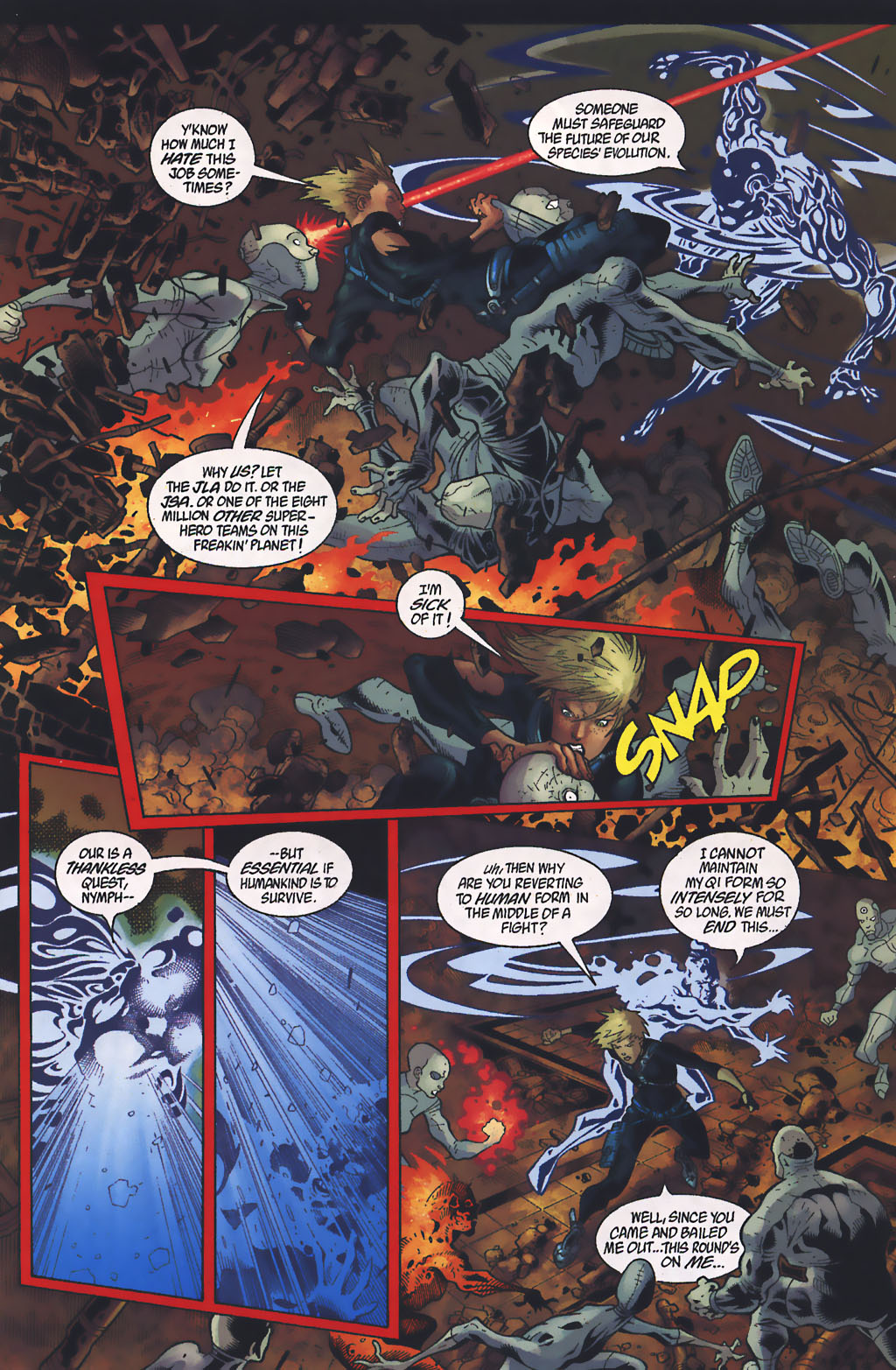 Read online The Human Race comic -  Issue #3 - 11