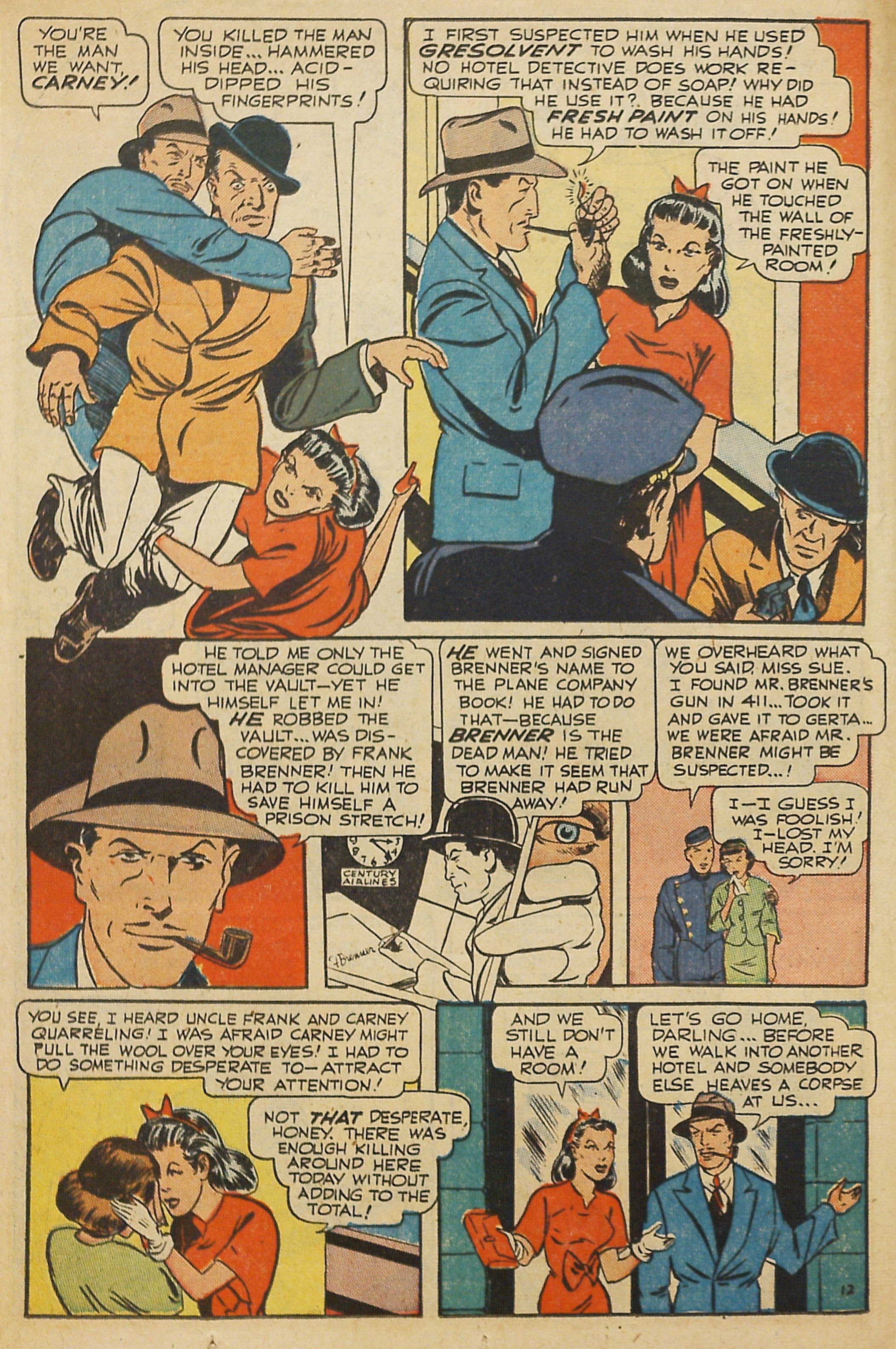 Read online Super-Mystery Comics comic -  Issue #42 - 24