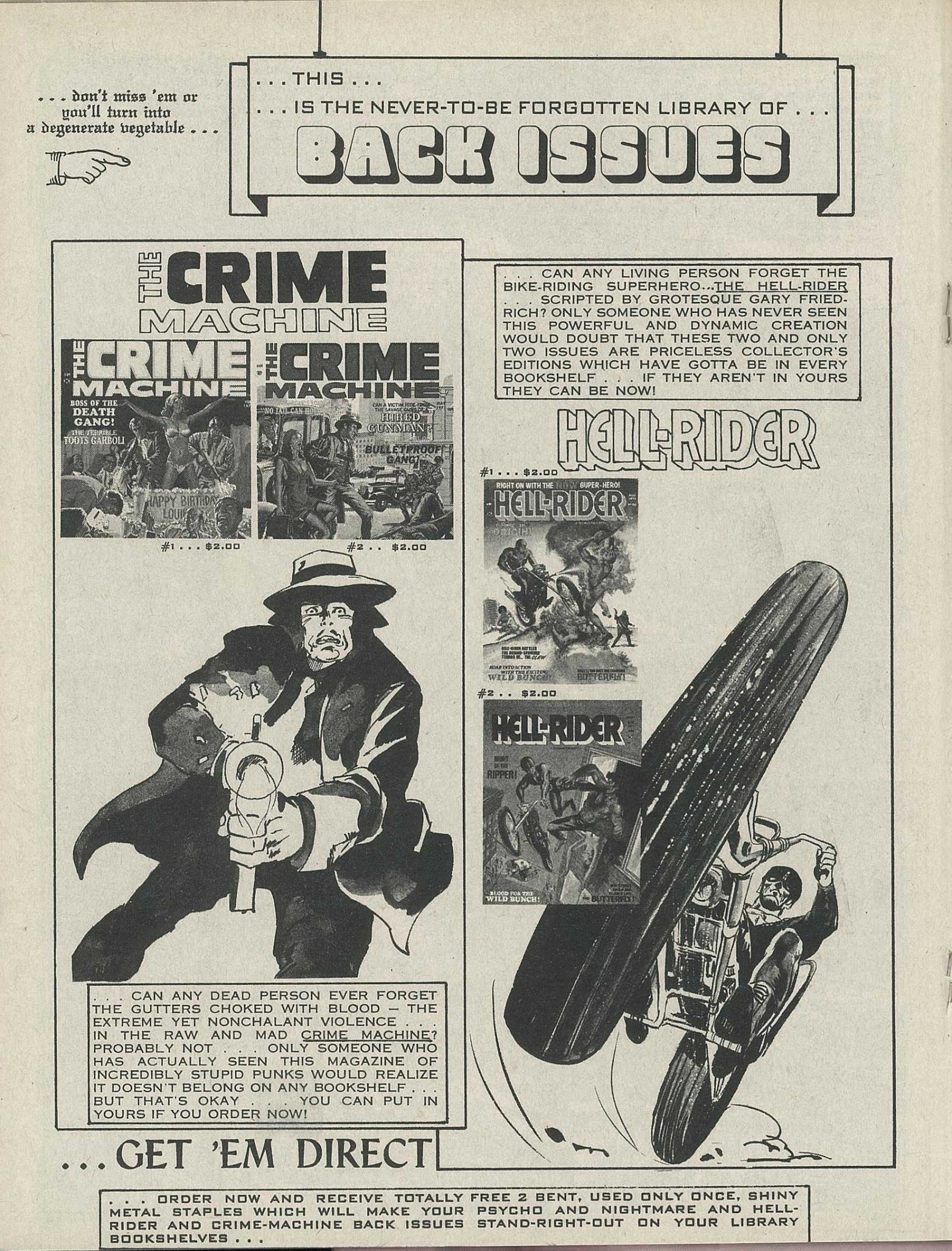 Read online Psycho comic -  Issue #12 - 27