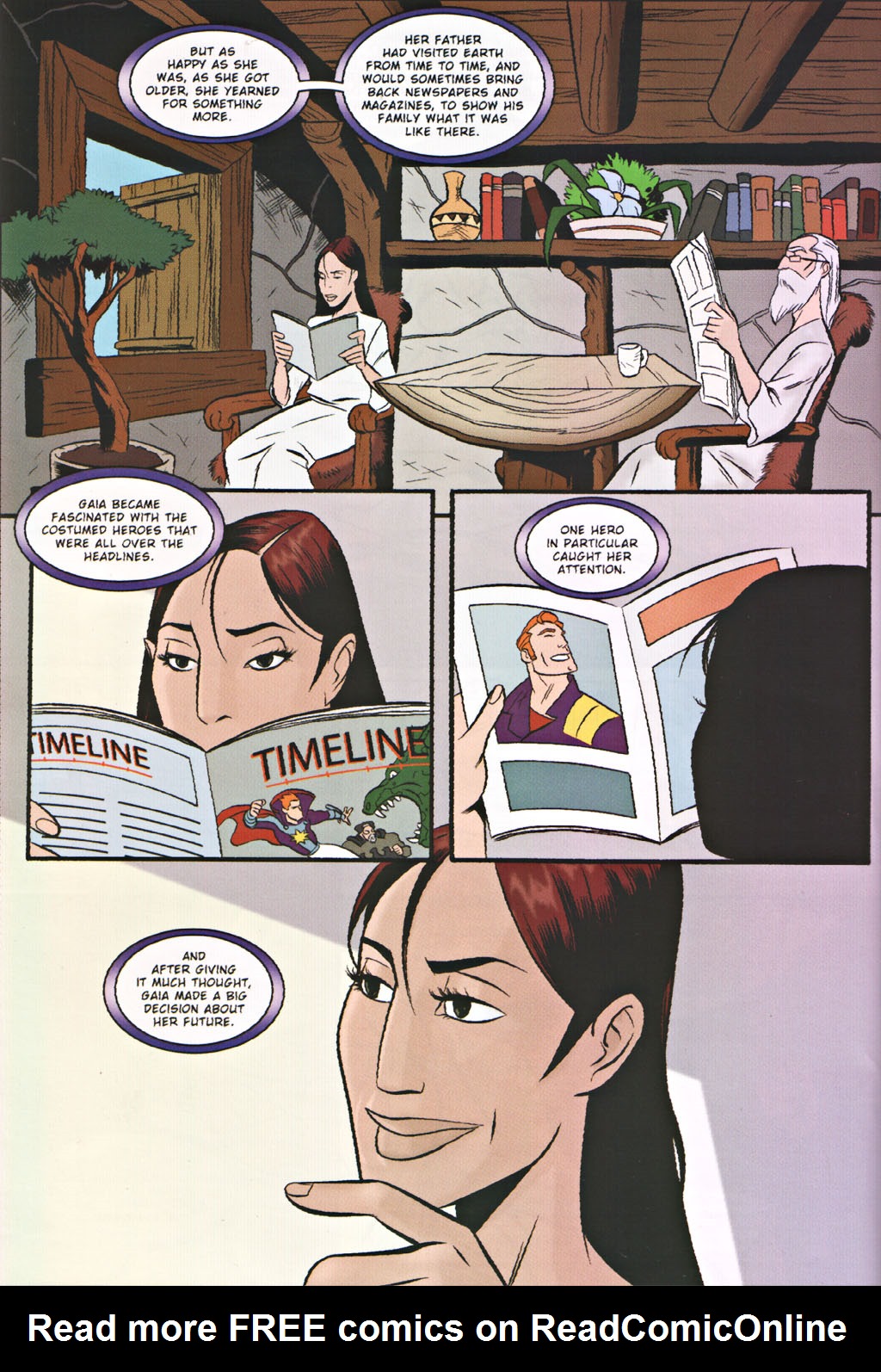 Read online Noble Causes: Extended Family comic -  Issue #1 - 4