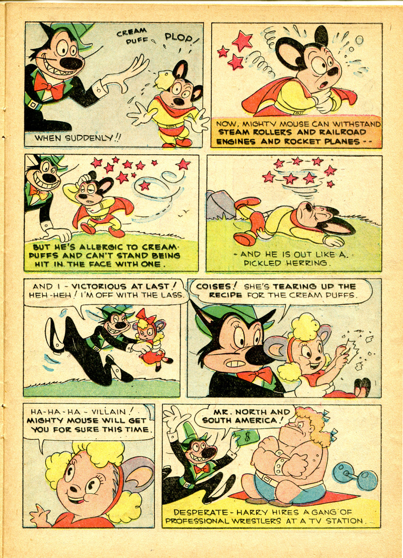 Read online Paul Terry's Mighty Mouse Comics comic -  Issue #31 - 22