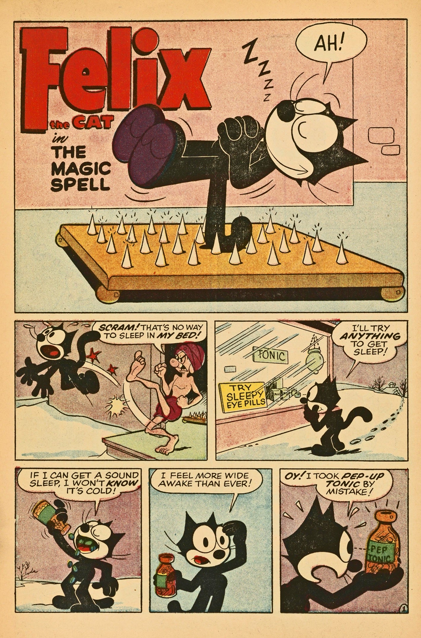 Read online Felix the Cat (1955) comic -  Issue #116 - 12