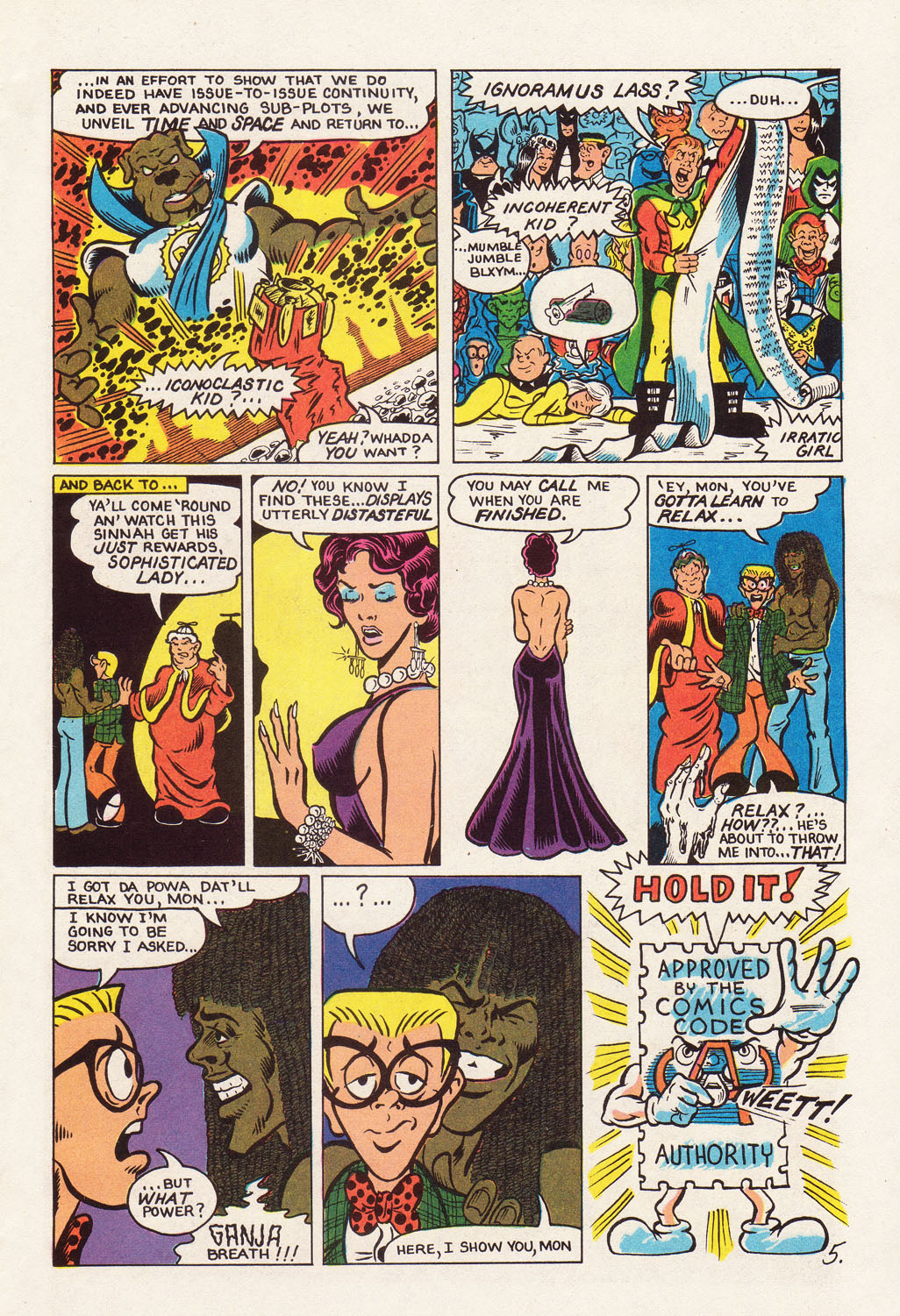 Read online Normalman comic -  Issue #3 - 7