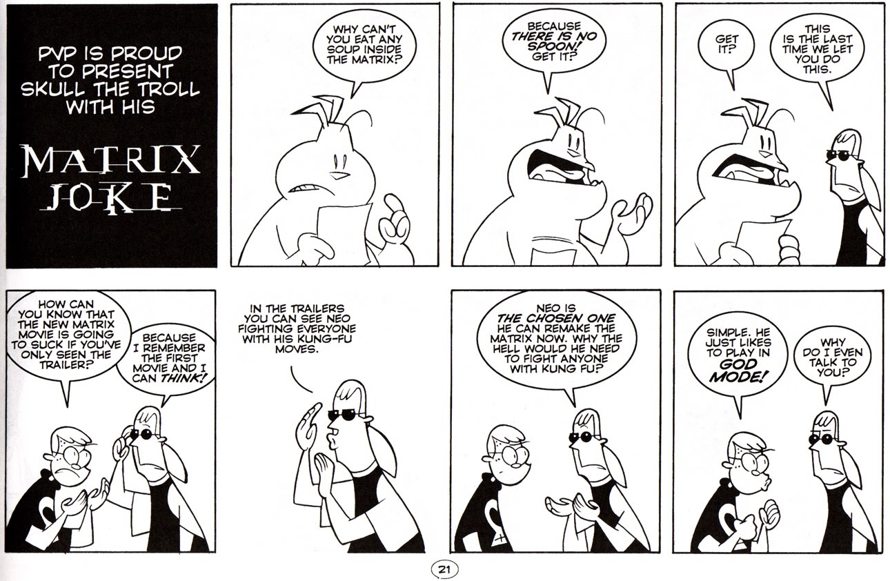 Read online PvP comic -  Issue #5 - 22