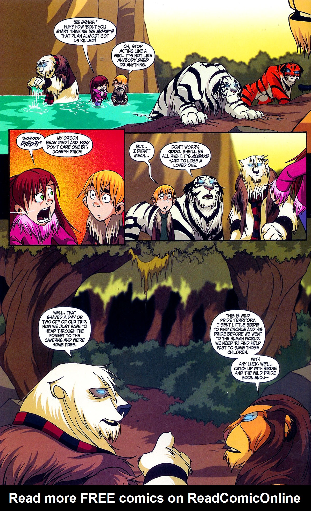 Read online Lions, Tigers and Bears (2006) comic -  Issue #2 - 12