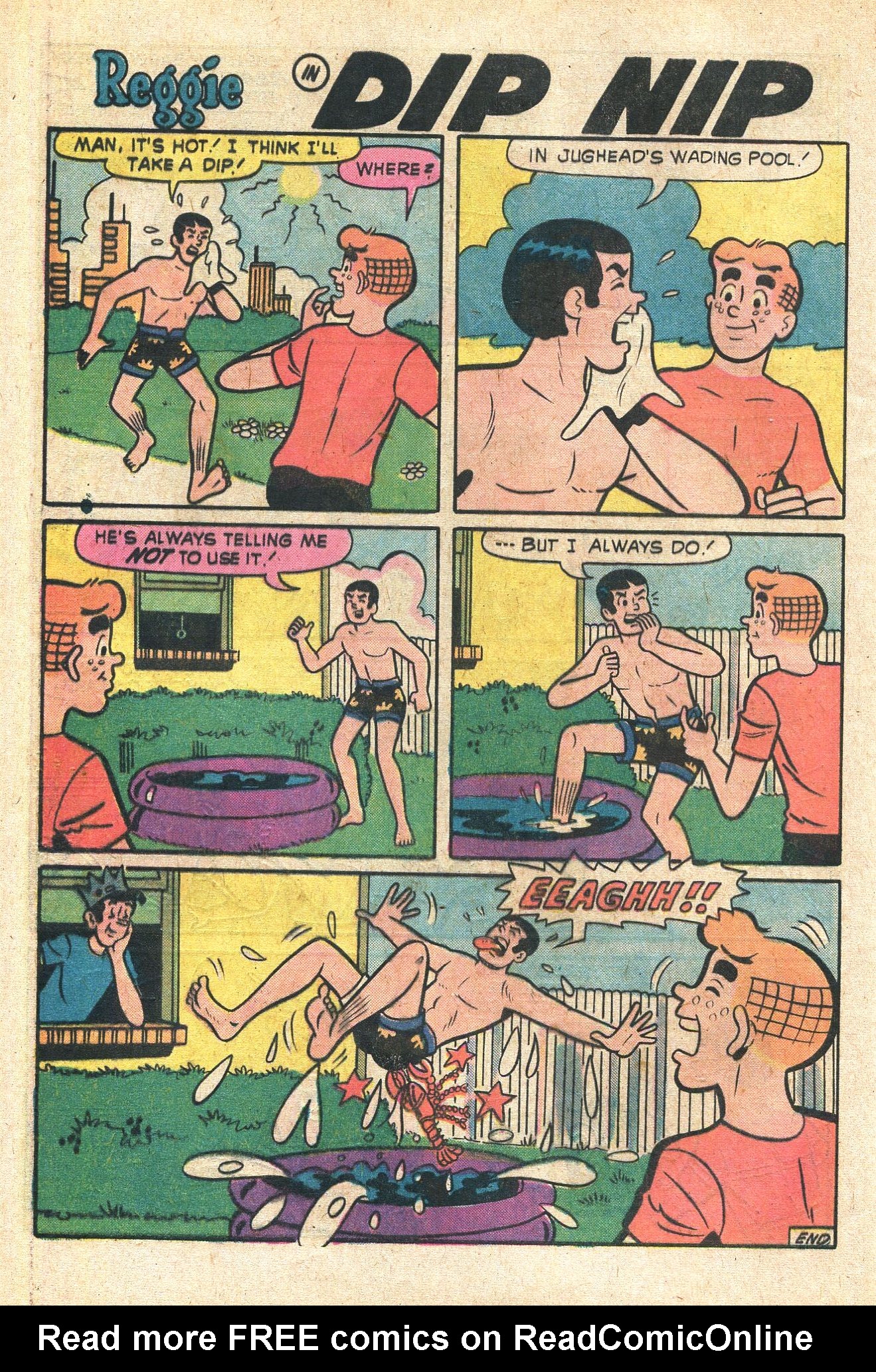 Read online Reggie's Wise Guy Jokes comic -  Issue #30 - 8