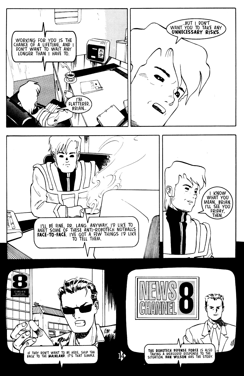 Read online Robotech: Return to Macross comic -  Issue #24 - 16