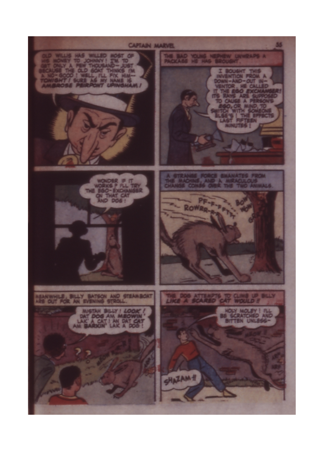 Read online Captain Marvel Adventures comic -  Issue #19 - 55