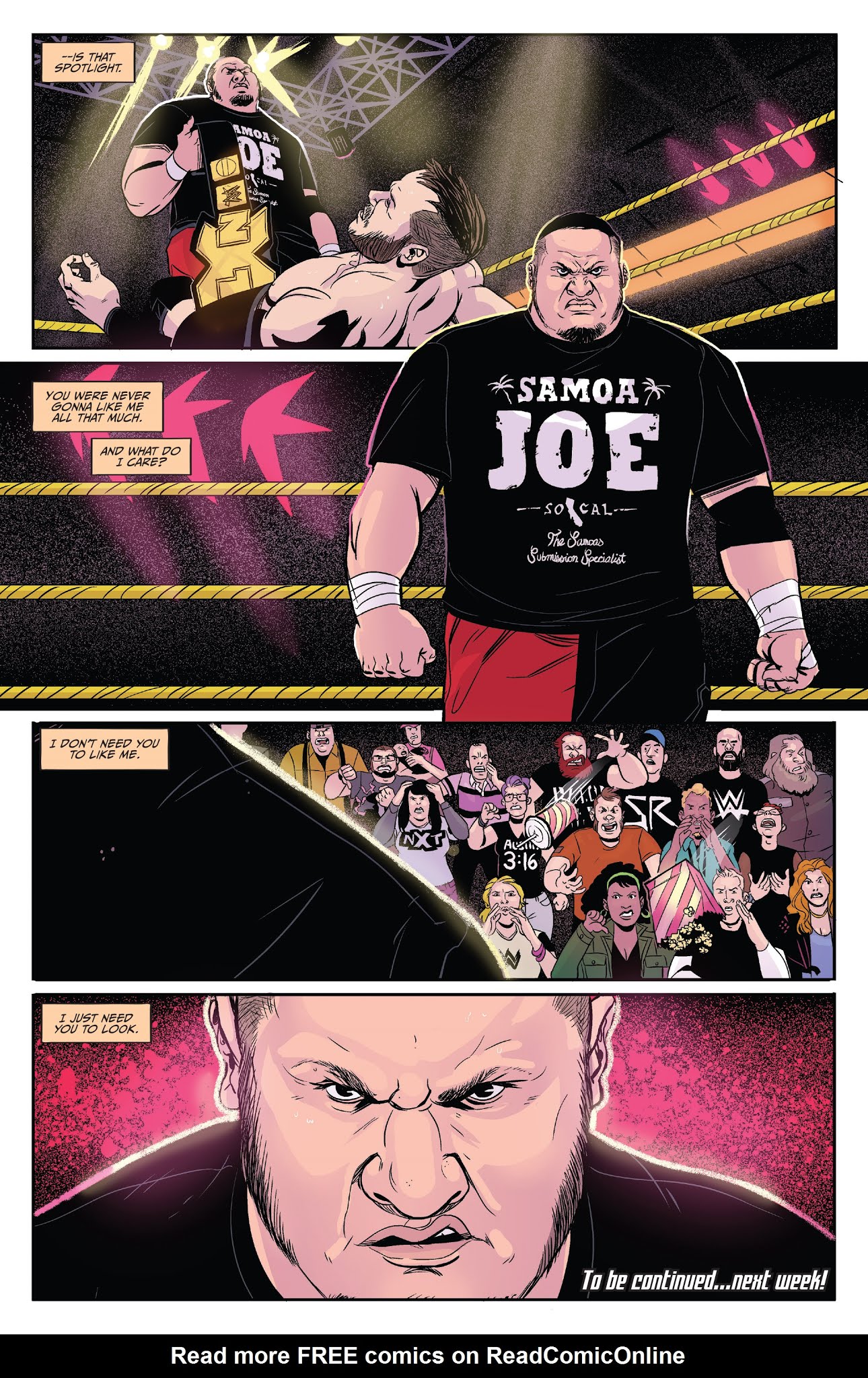 Read online WWE: NXT Takeover - Proving Ground comic -  Issue # Full - 24
