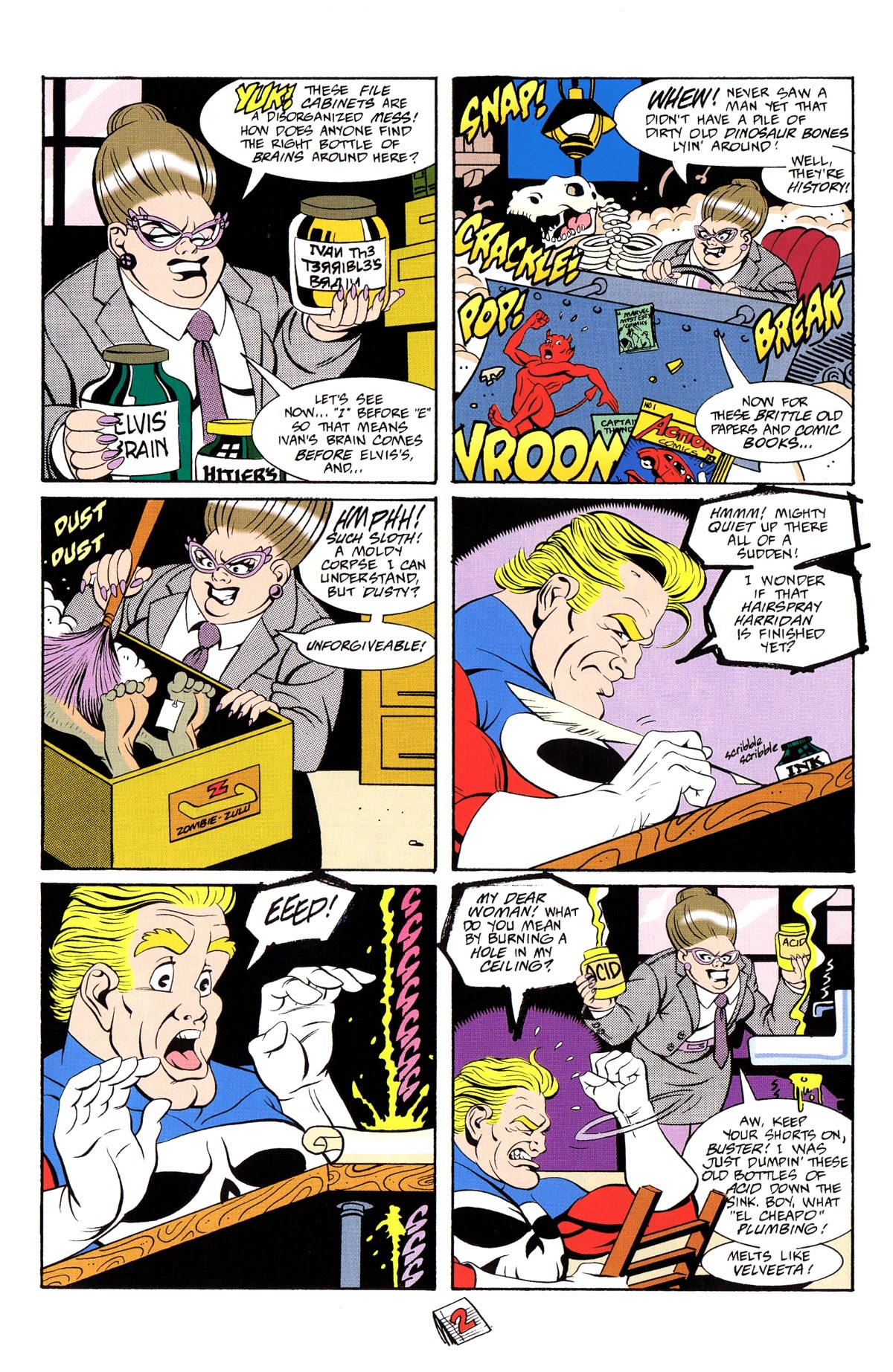 Read online Mr. Monster: Who Watches the Garbagemen? comic -  Issue # Full - 20
