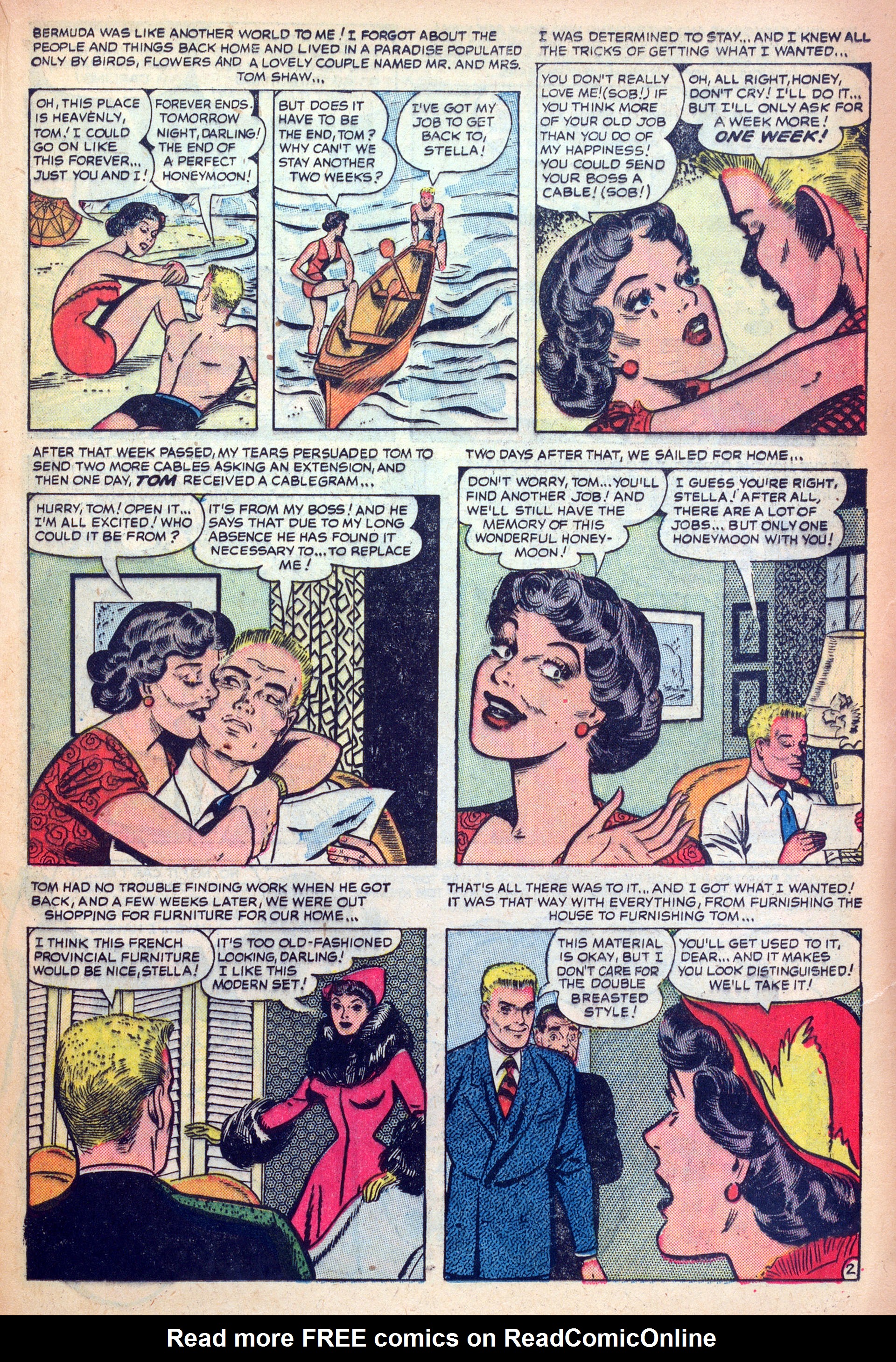 Read online Secret Story Romances comic -  Issue #7 - 21