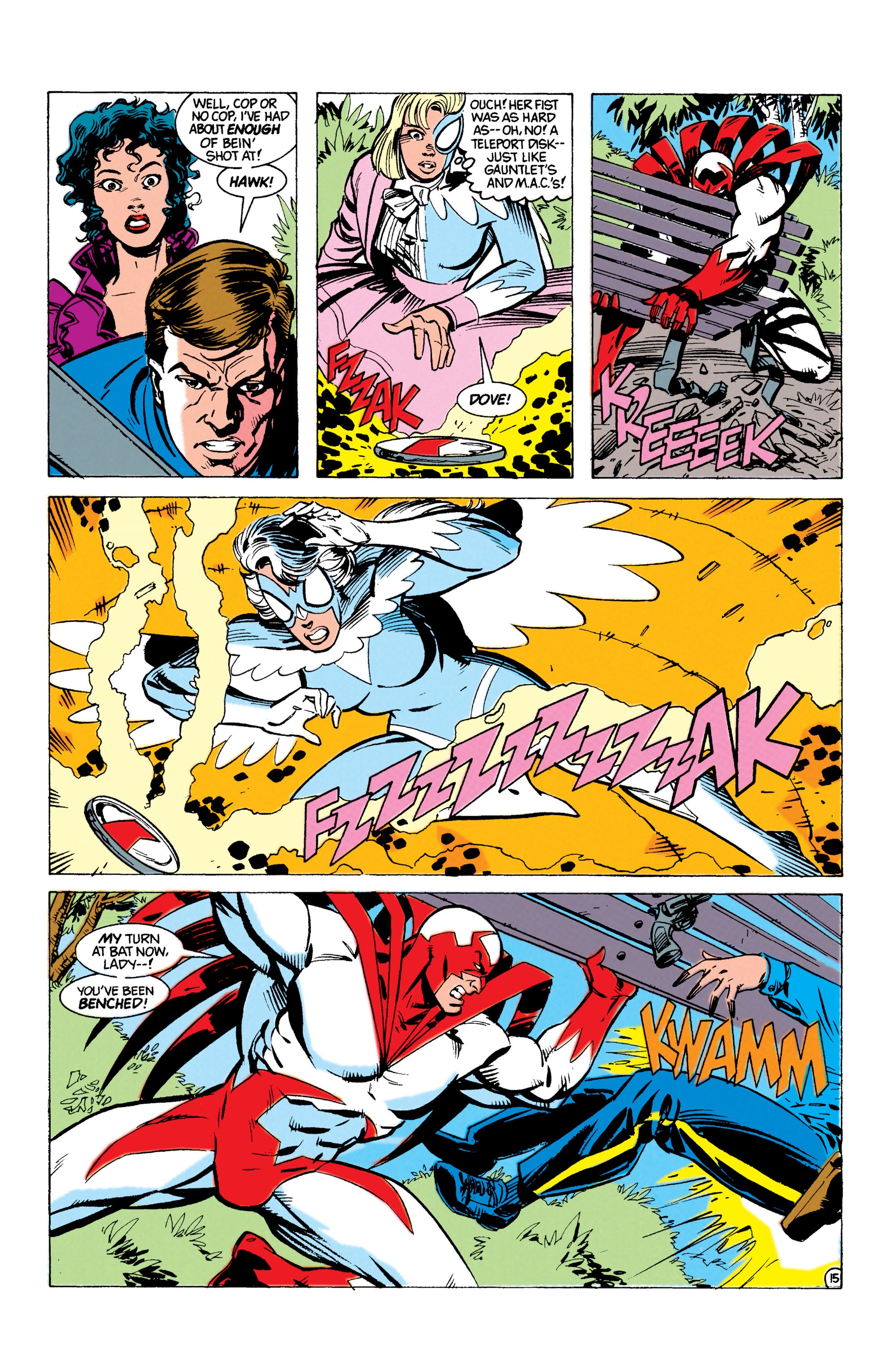 Read online Hawk and Dove (1989) comic -  Issue #10 - 16