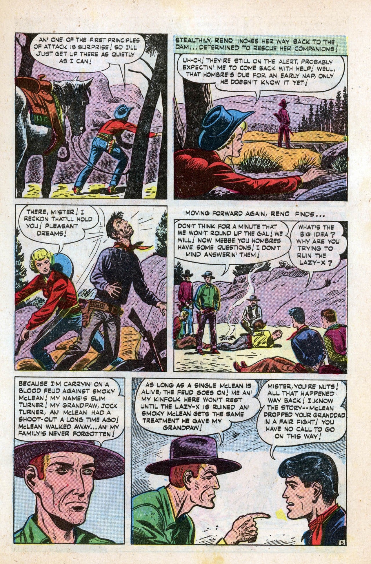 Read online Reno Browne, Hollywood's Greatest Cowgirl comic -  Issue #50 - 7