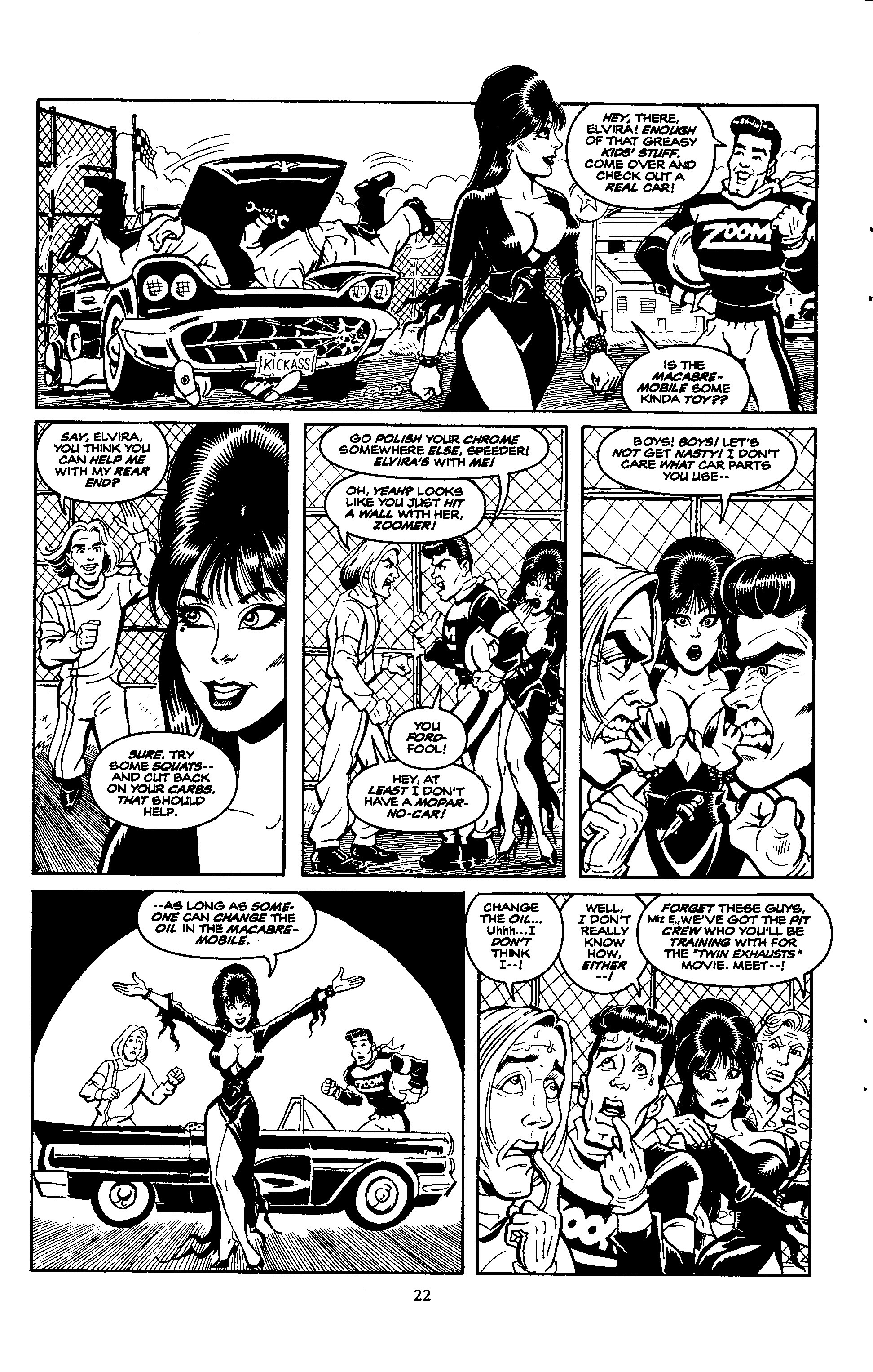 Read online Elvira, Mistress of the Dark comic -  Issue #86 - 24