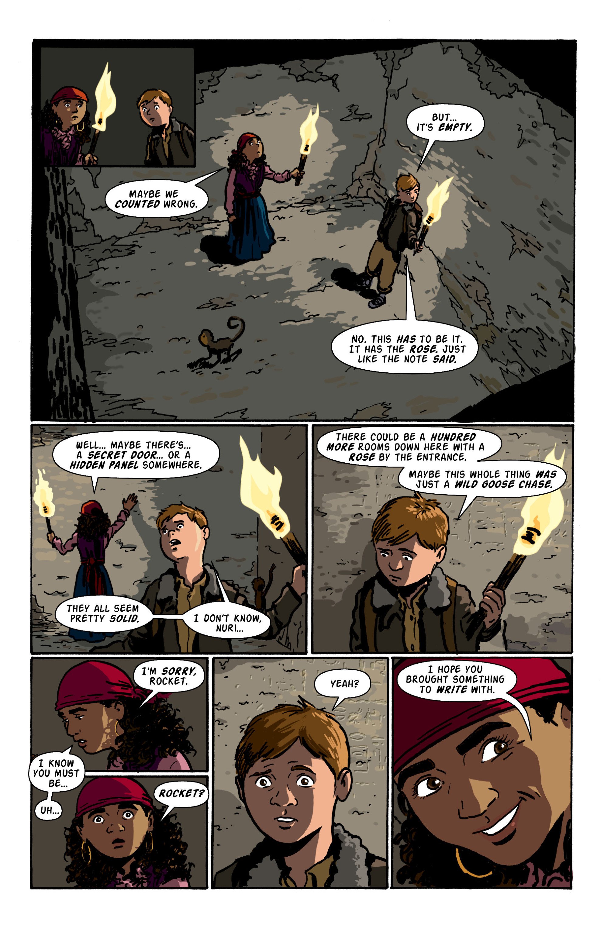Read online Rocket Robinson and the Pharaoh's Fortune comic -  Issue # TPB (Part 2) - 51