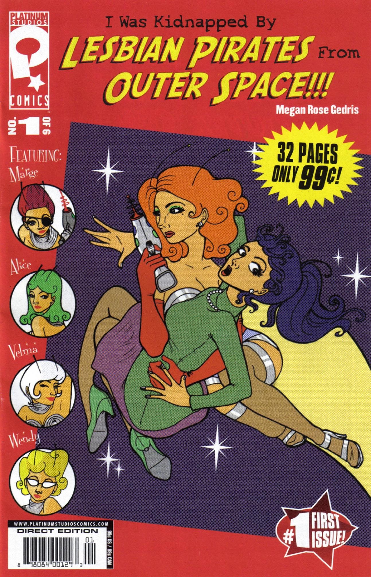 Read online I Was Kidnapped By Lesbian Pirates From Outer Space comic -  Issue #1 - 1