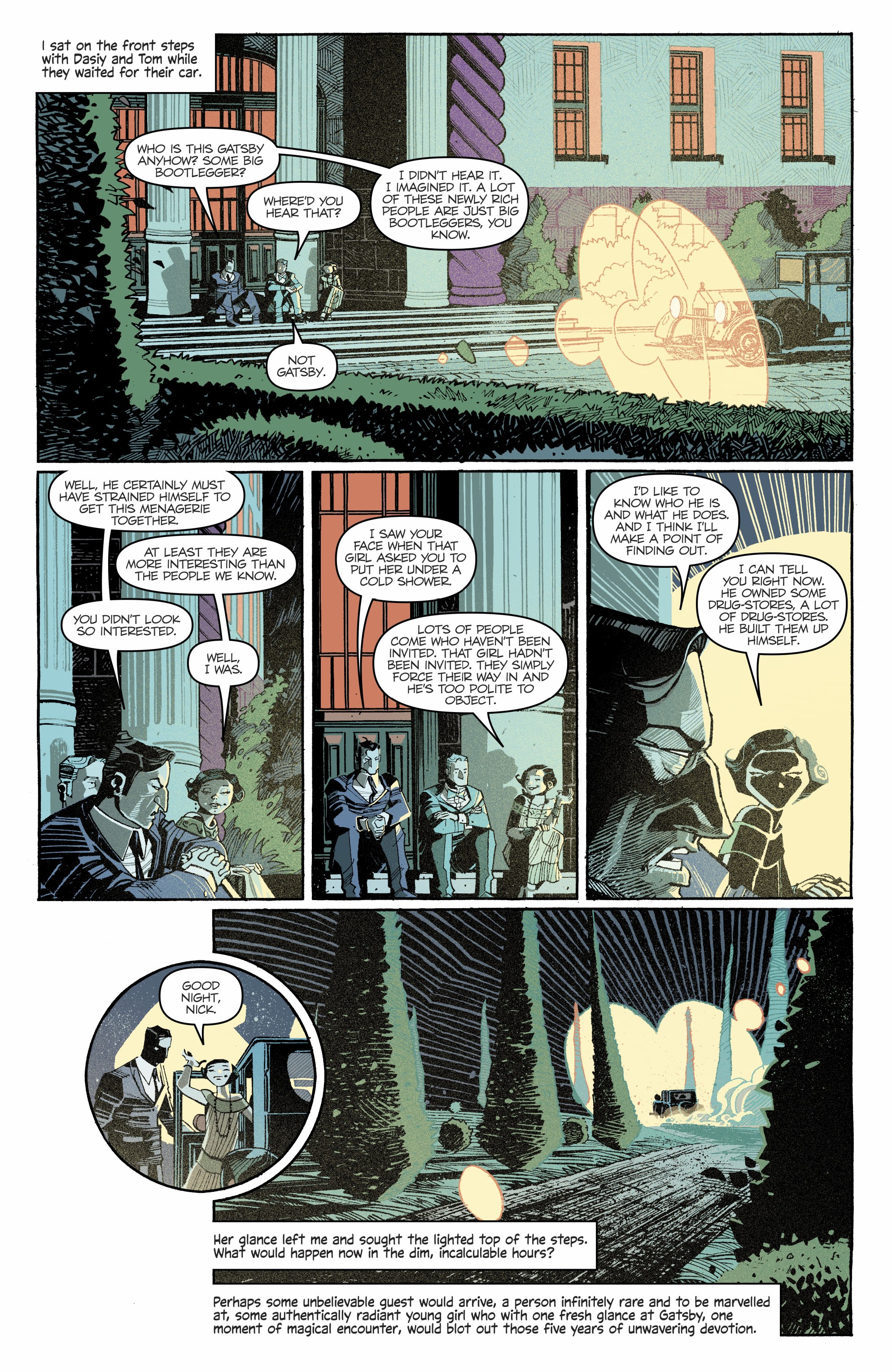 Read online The Great Gatsby comic -  Issue #5 - 4