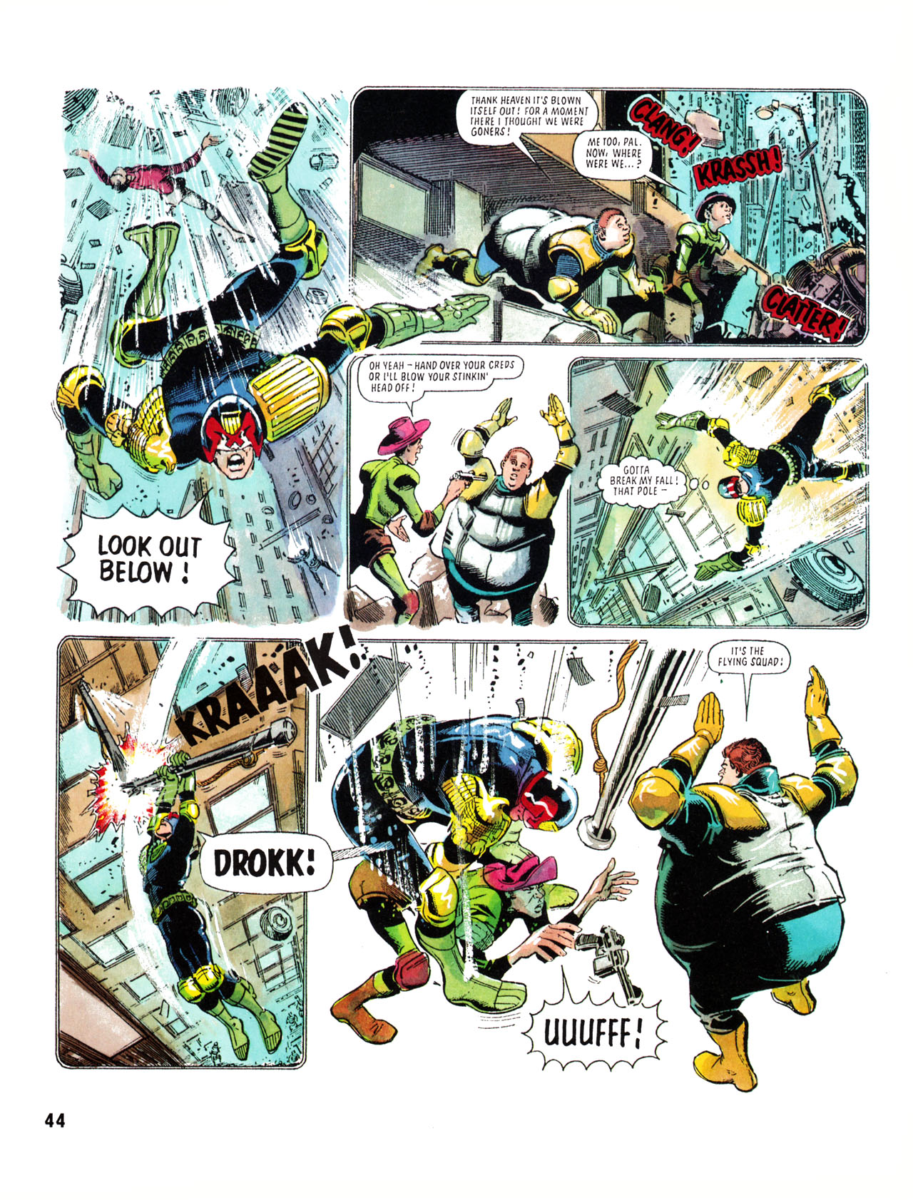Read online Judge Dredd Definitive Editions: Bad Science comic -  Issue # Full - 42