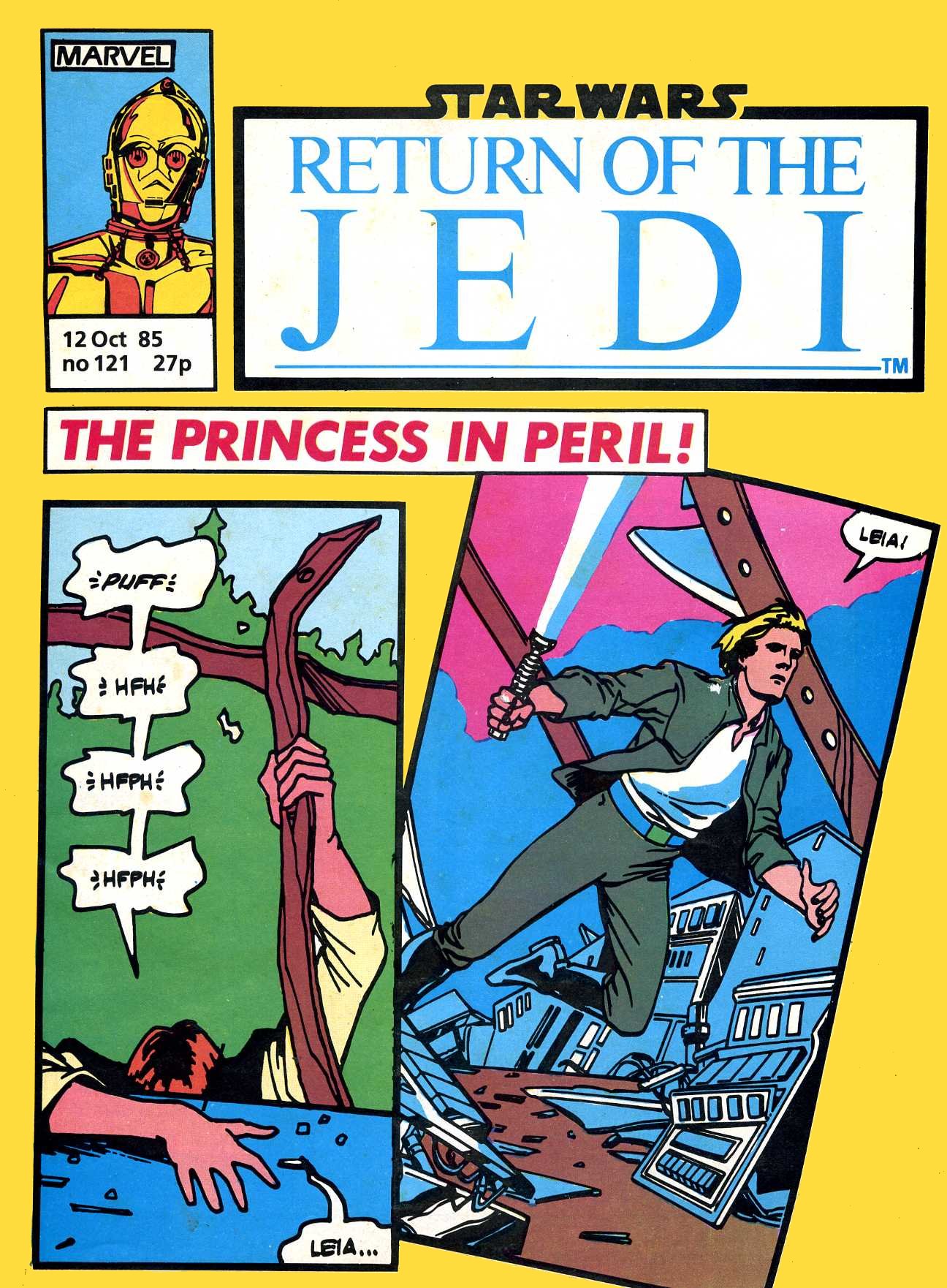 Read online Return of the Jedi comic -  Issue #121 - 1