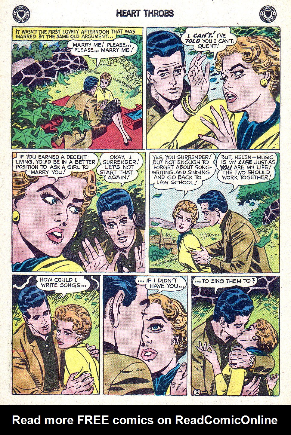 Read online Heart Throbs comic -  Issue #59 - 28