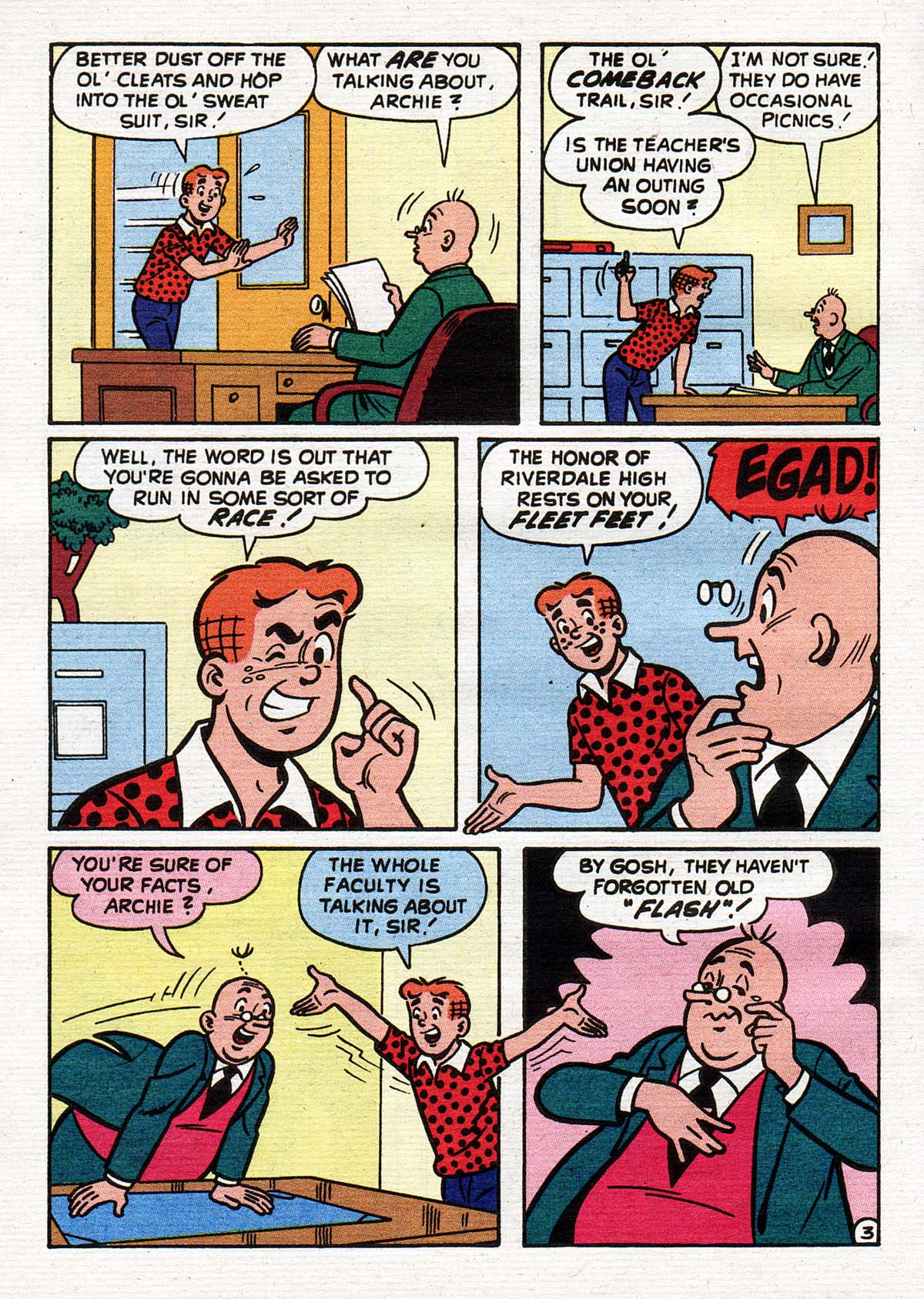 Read online Archie's Double Digest Magazine comic -  Issue #142 - 29