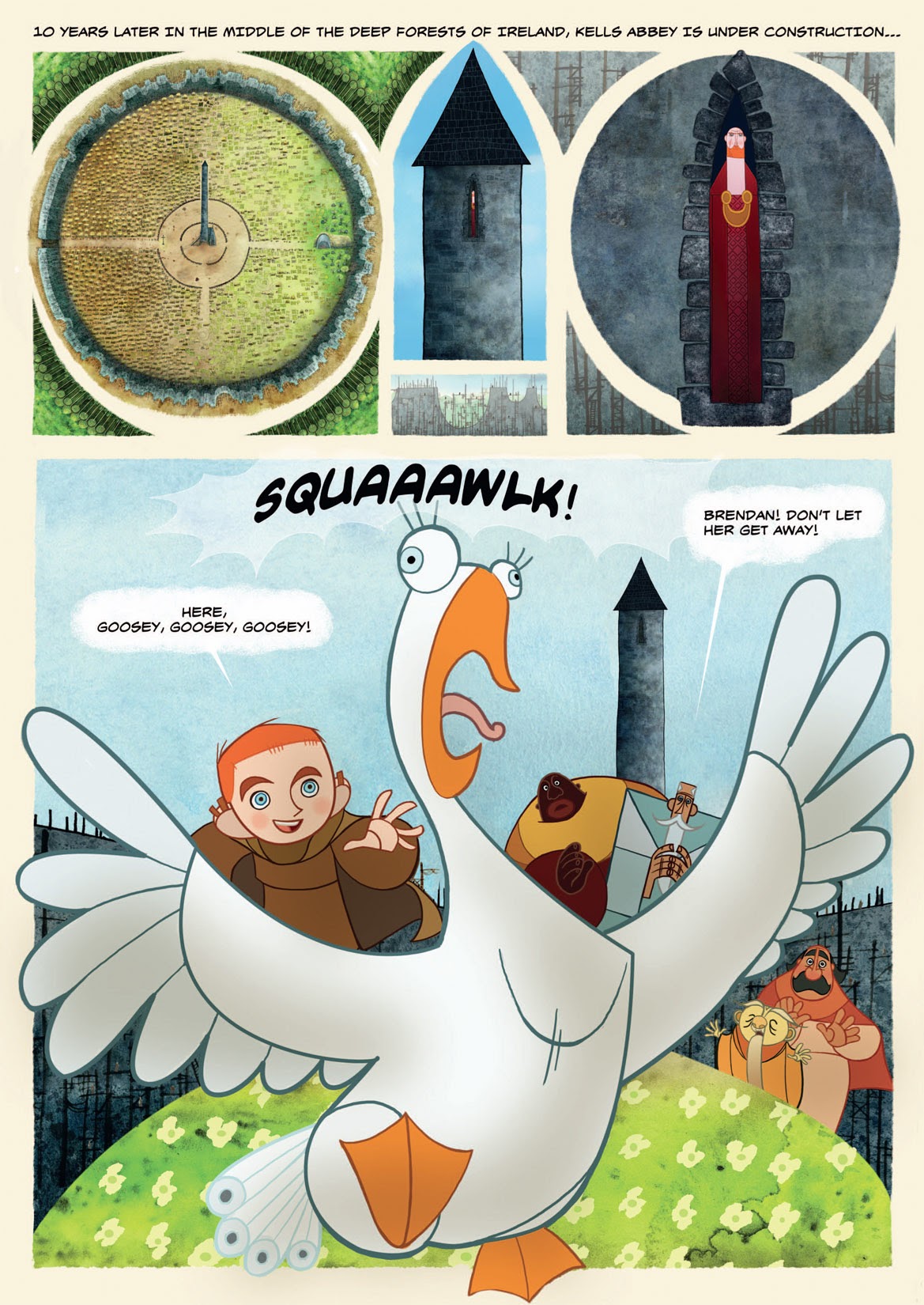 Read online The Secret Of Kells comic -  Issue # TPB - 15
