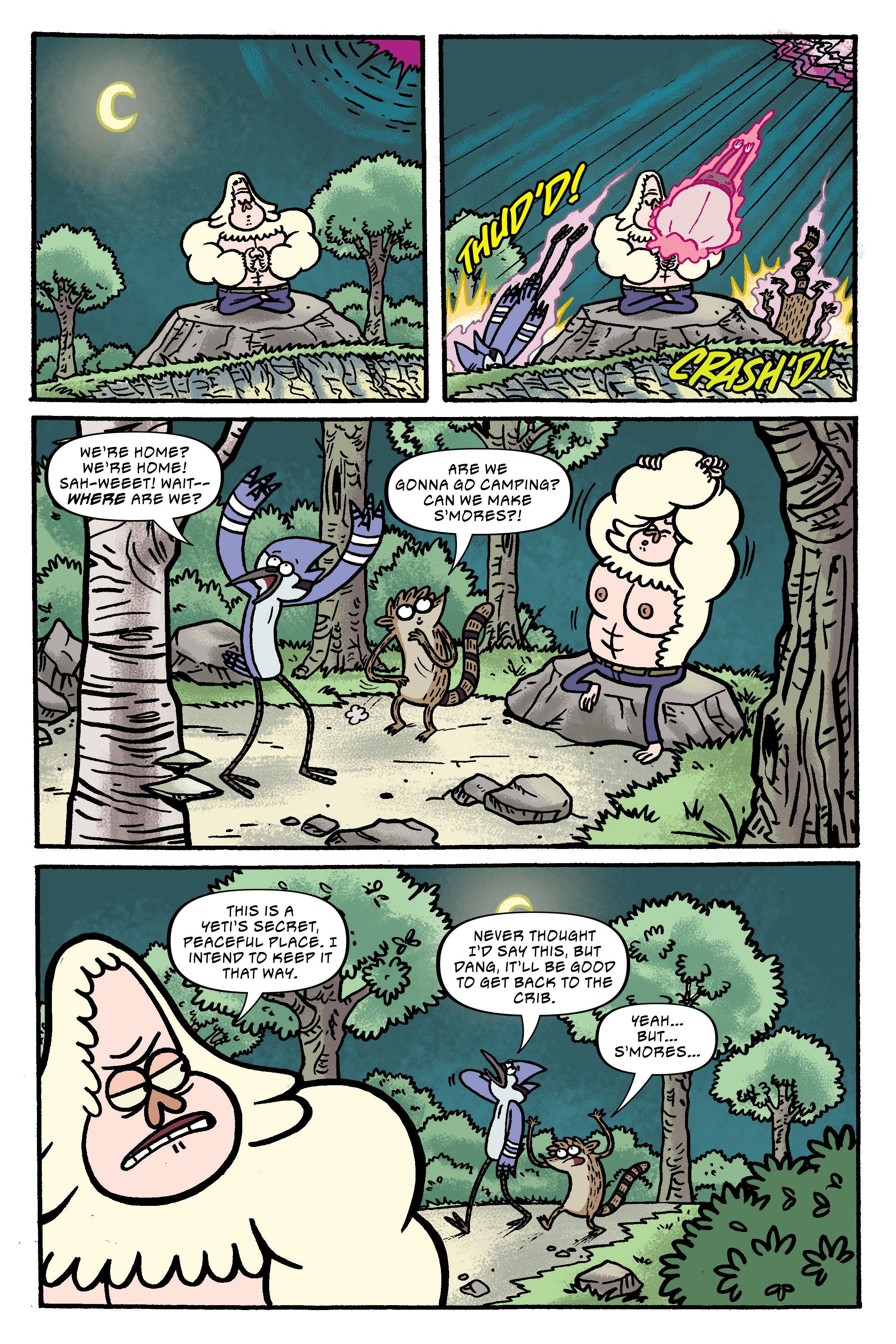 Read online Regular Show: Wrasslesplosion comic -  Issue # TPB - 112