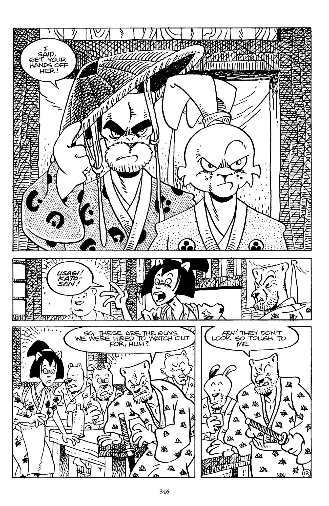 Read online The Usagi Yojimbo Saga comic -  Issue # TPB 7 - 341
