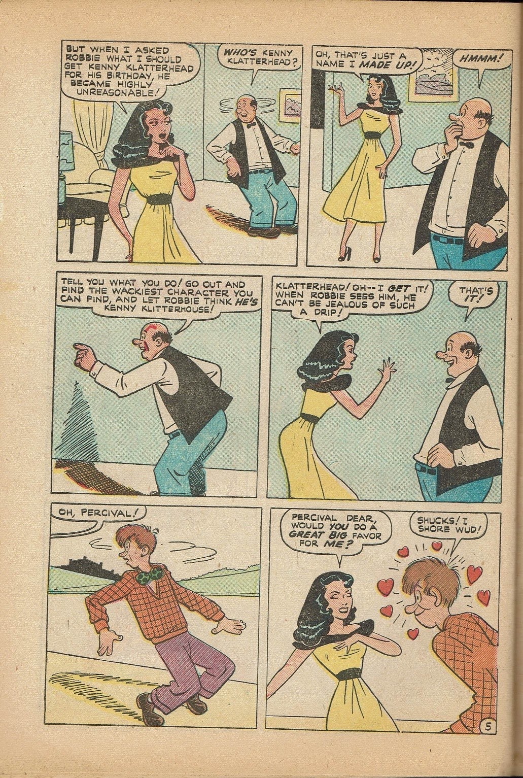 Read online Junior Miss (1947) comic -  Issue #38 - 42