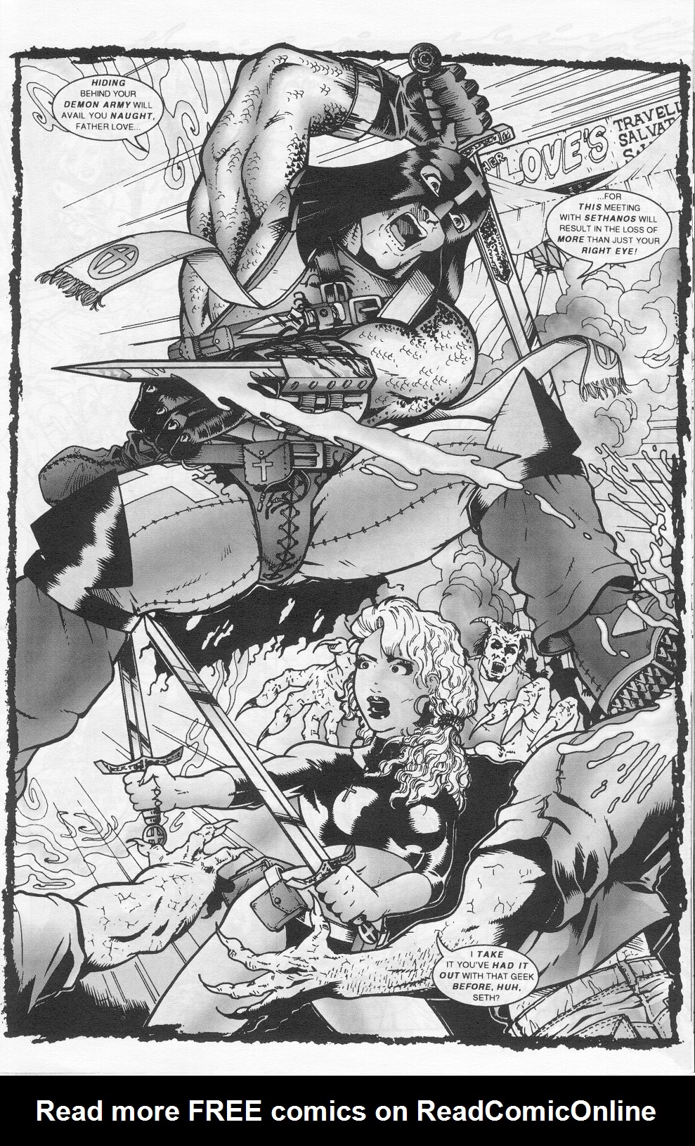 Read online Fangs of the Widow comic -  Issue #9 - 17