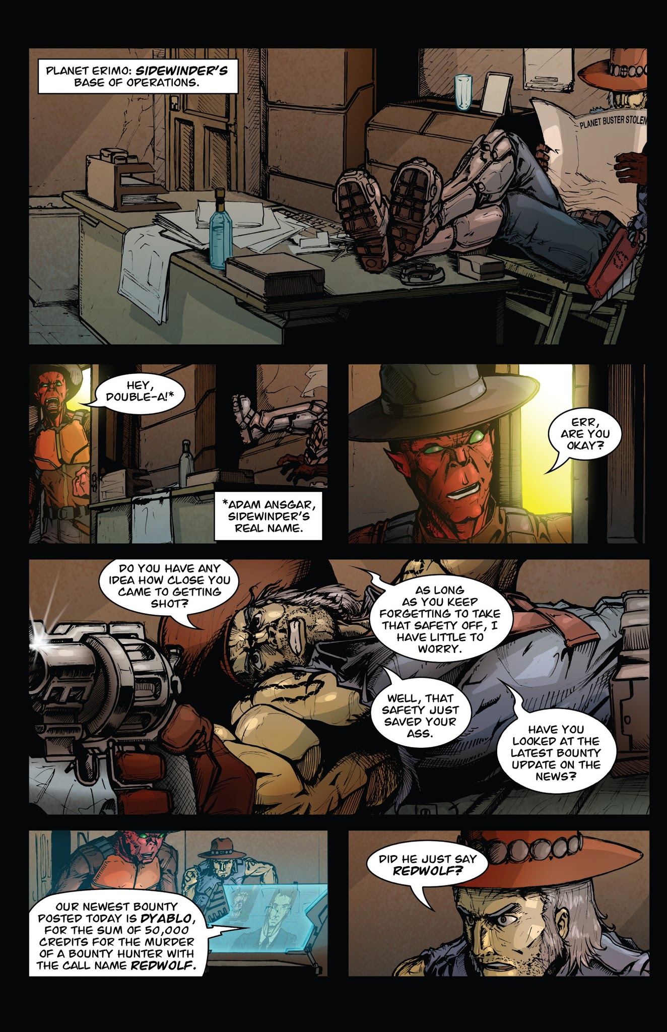 Read online Sidewinder comic -  Issue #1 - 10