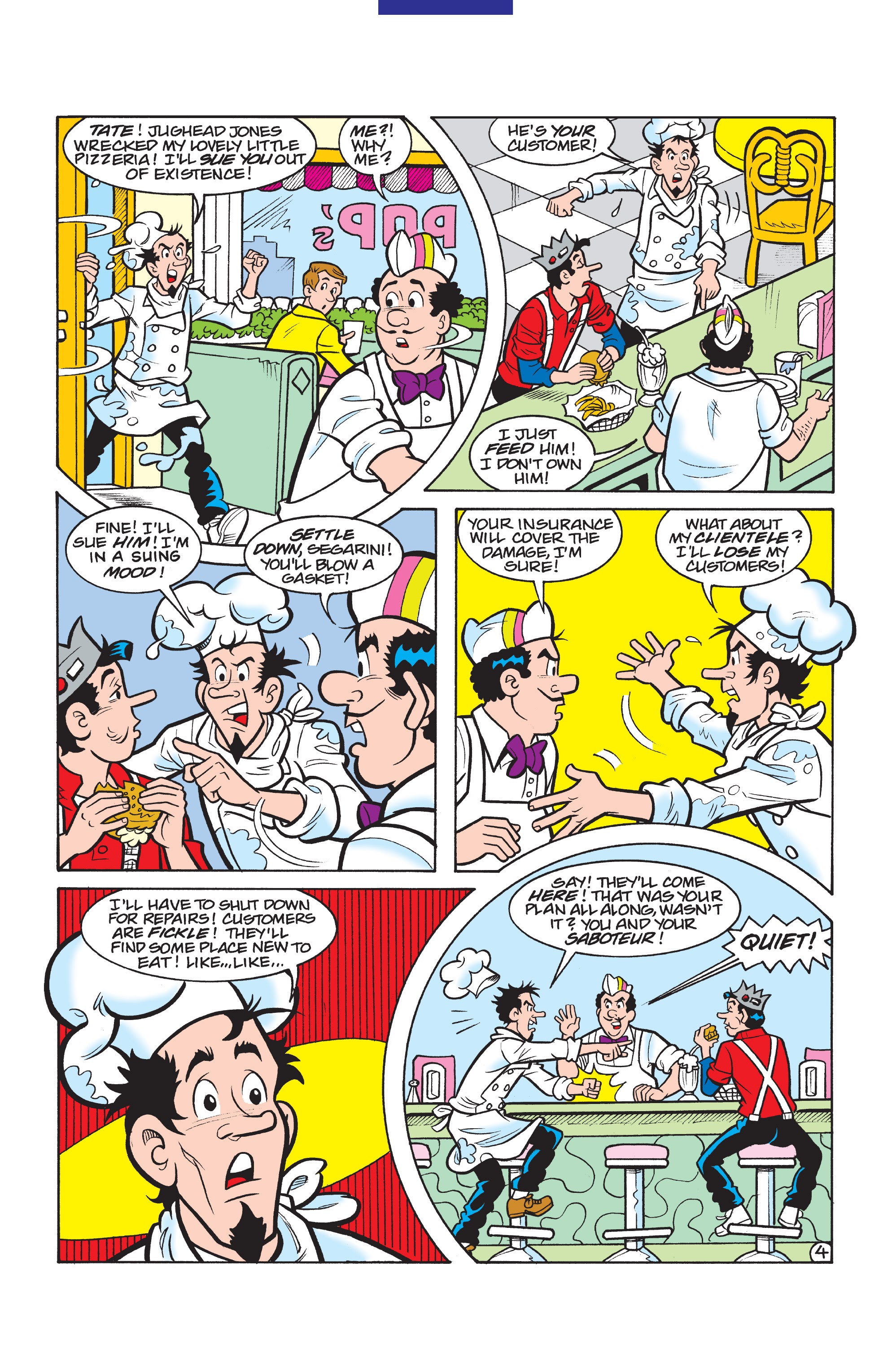 Read online Archie's Pal Jughead Comics comic -  Issue #164 - 5