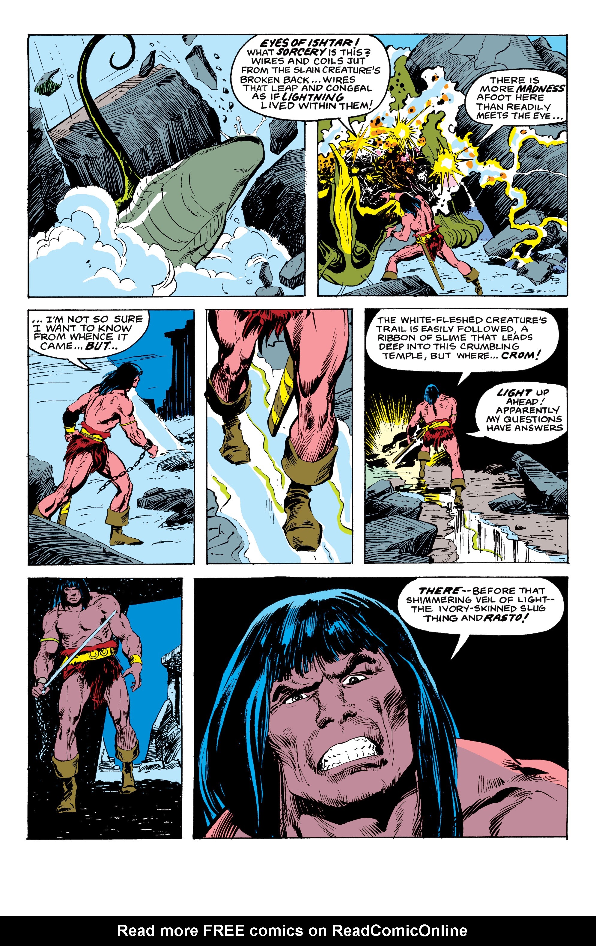 Read online Conan the Barbarian Epic Collection: The Original Marvel Years - Of Once and Future Kings comic -  Issue # TPB (Part 4) - 3