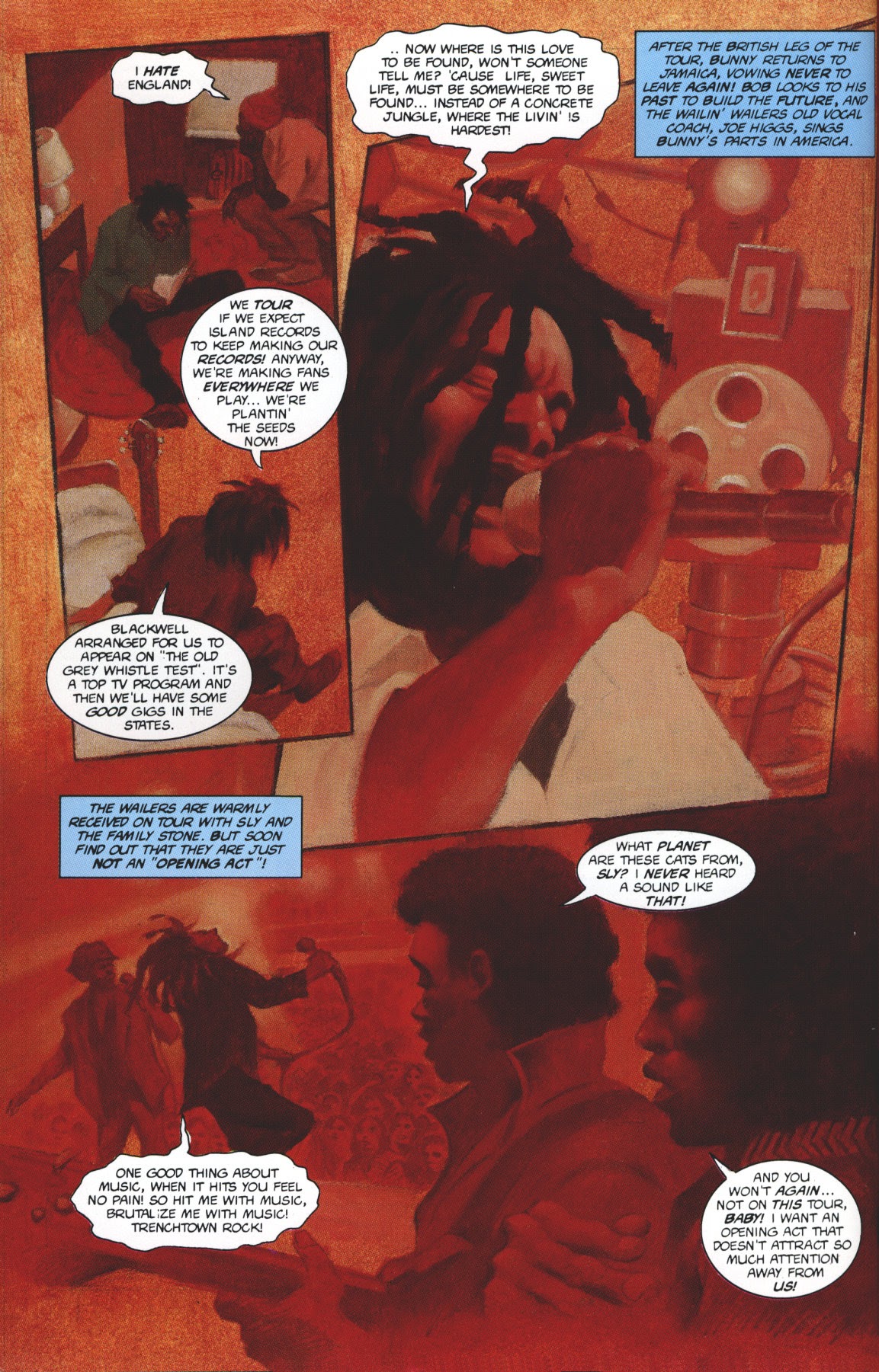 Read online Bob Marley: Tale of the Tuff Gong comic -  Issue #2 - 29