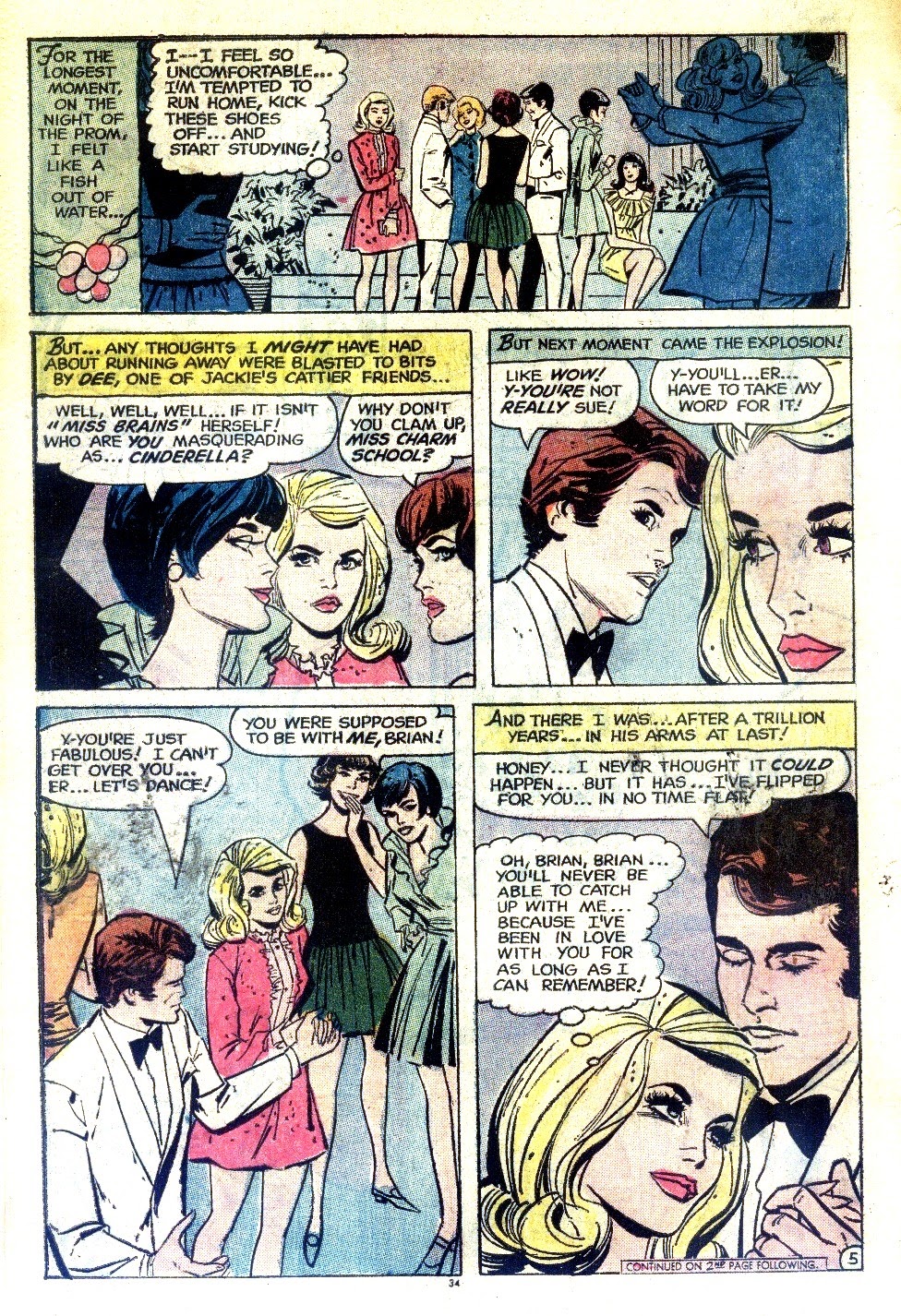Read online Young Love (1963) comic -  Issue #107 - 34