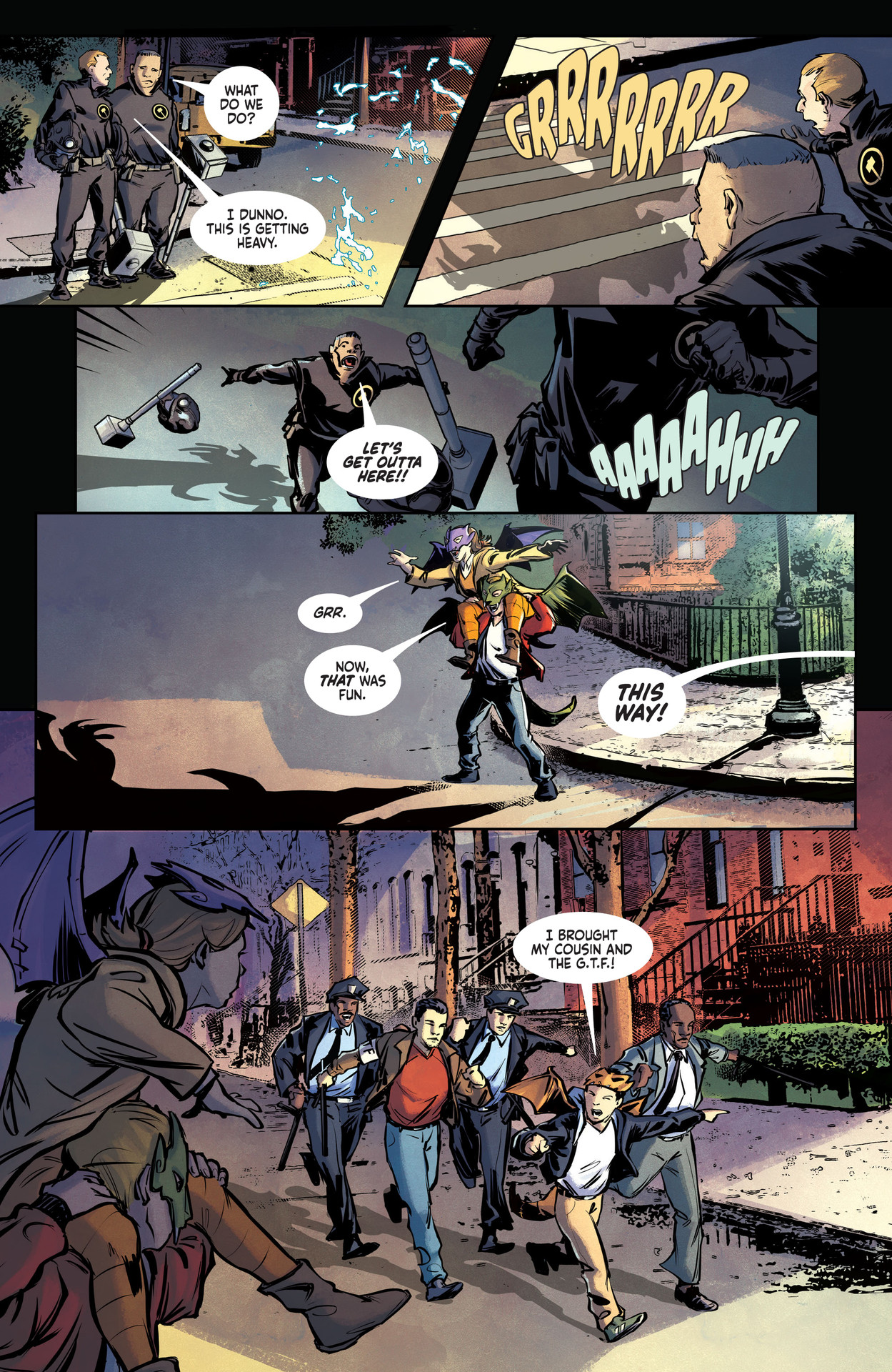 Read online Gargoyles Halloween Special comic -  Issue # Full - 27